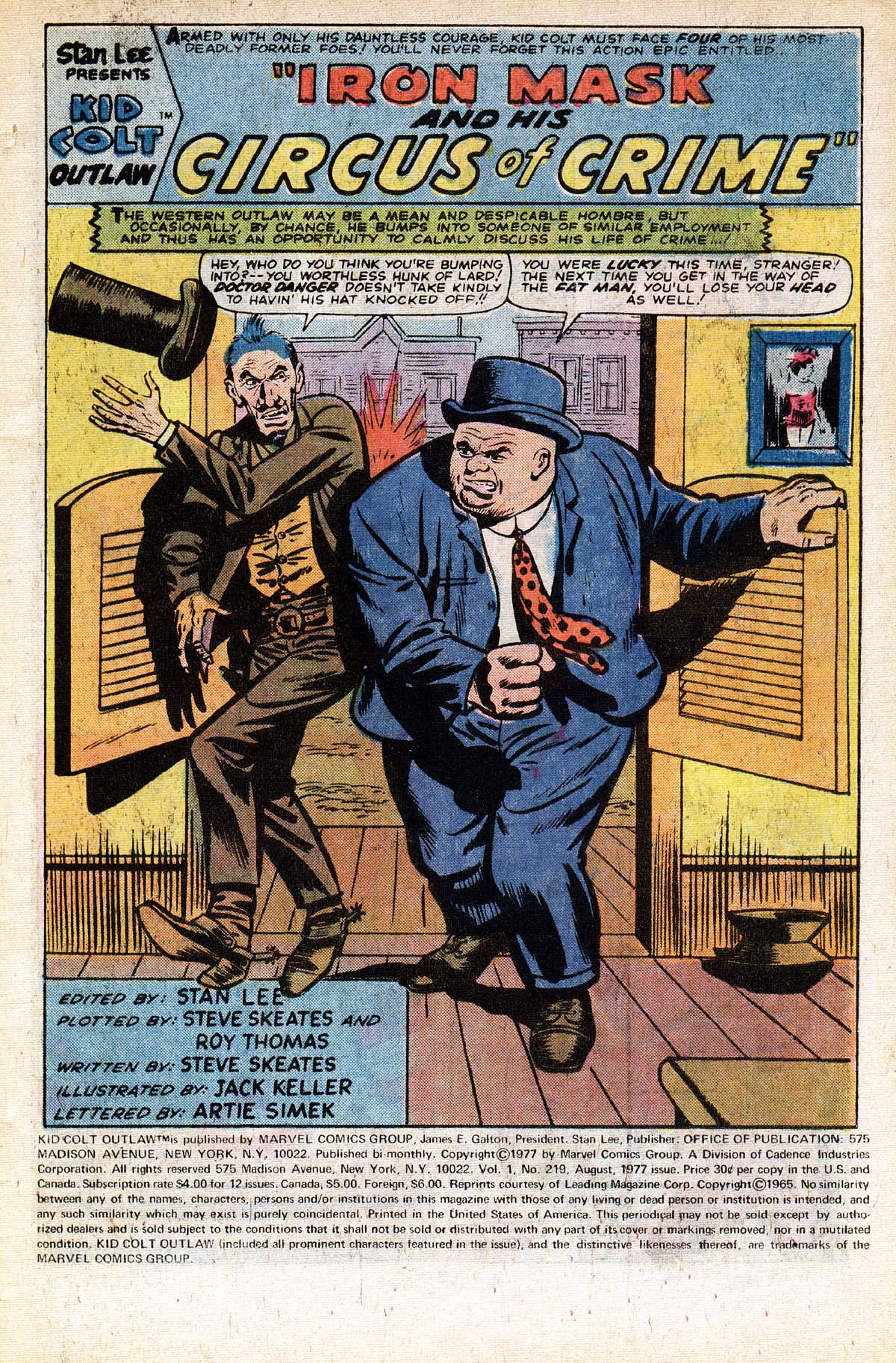 Read online Kid Colt Outlaw comic -  Issue #219 - 3