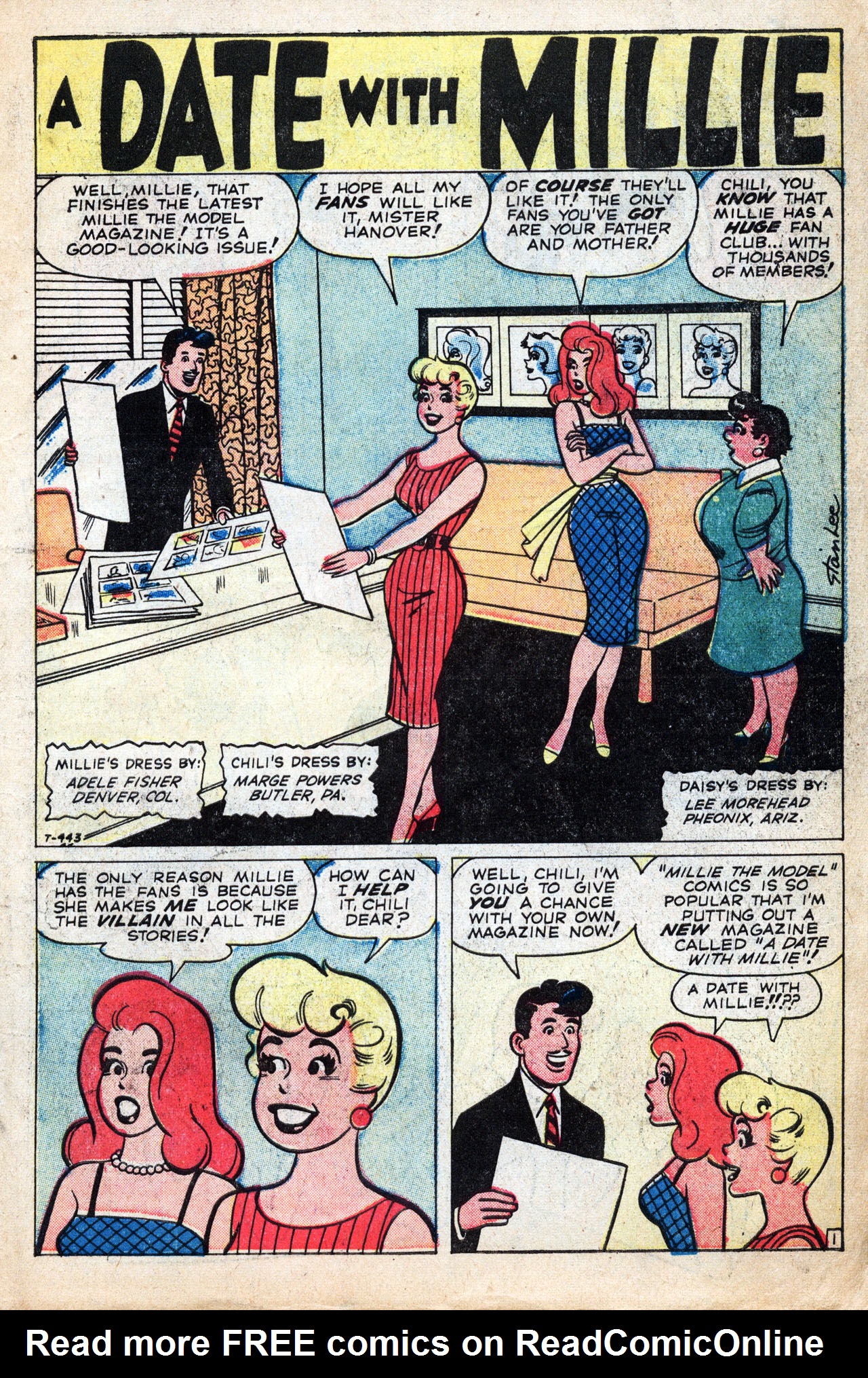 Read online A Date with Millie (1959) comic -  Issue #1 - 3