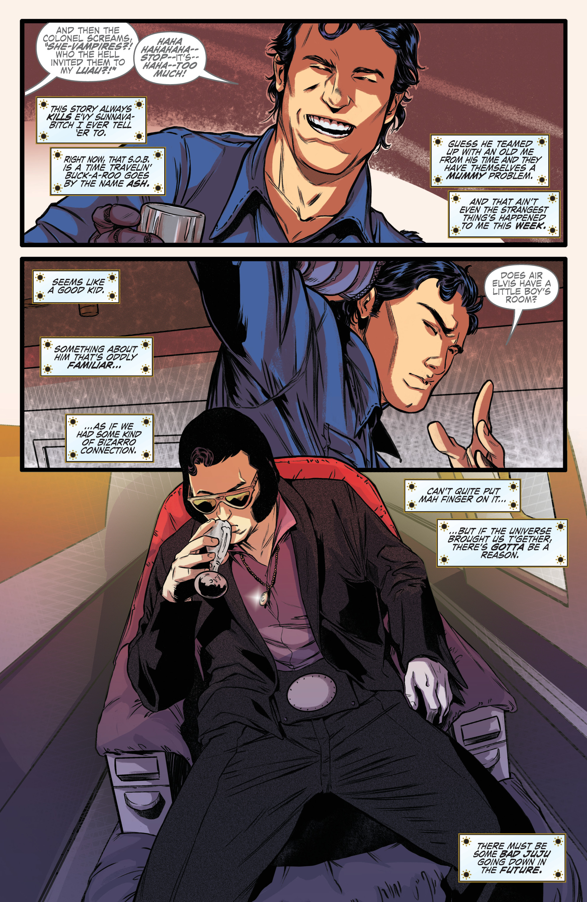 Read online Army of Darkness/Bubba Ho-Tep comic -  Issue #3 - 5