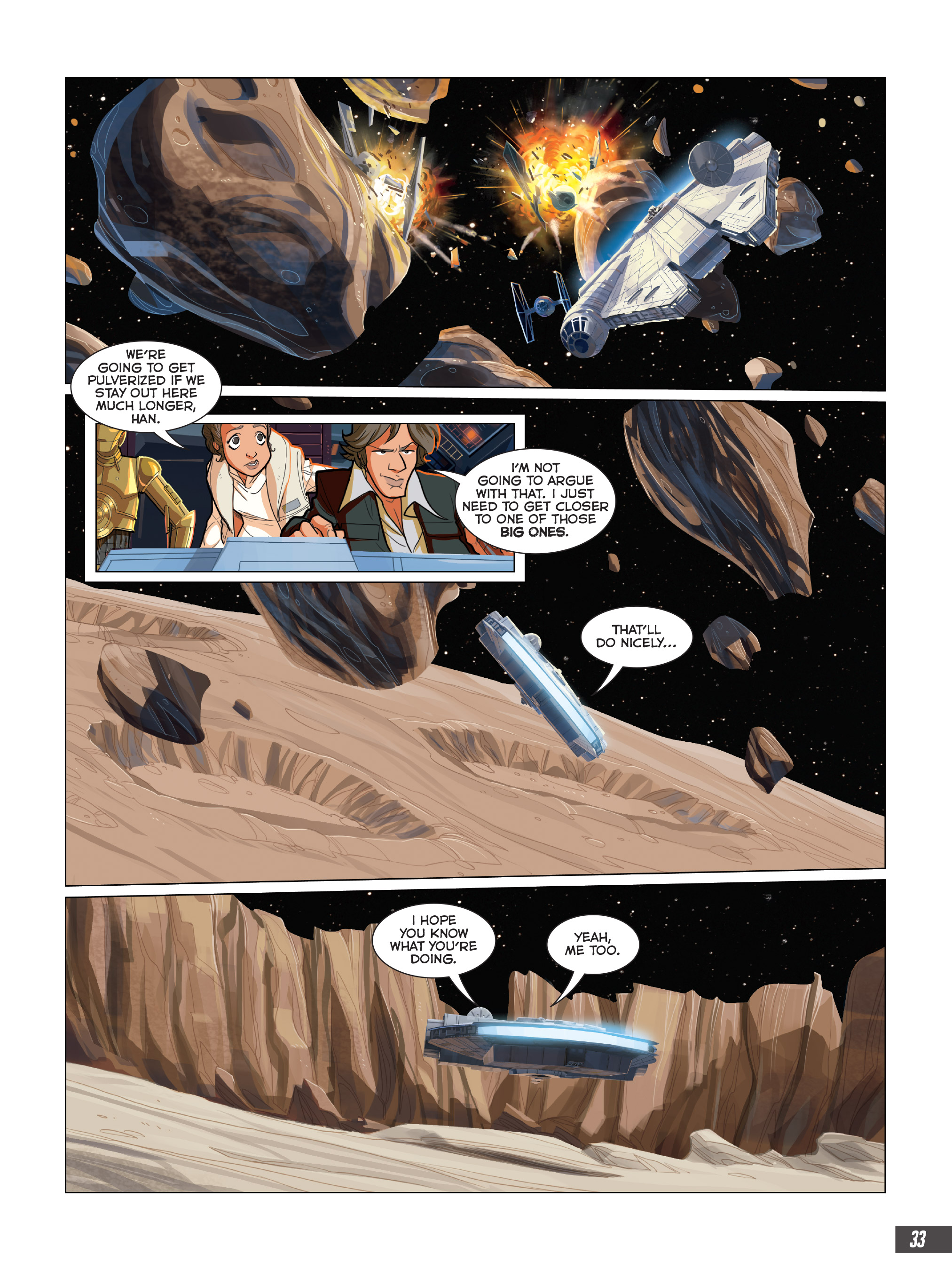 Read online Star Wars: The Empire Strikes Back Graphic Novel Adaptation comic -  Issue # Full - 32