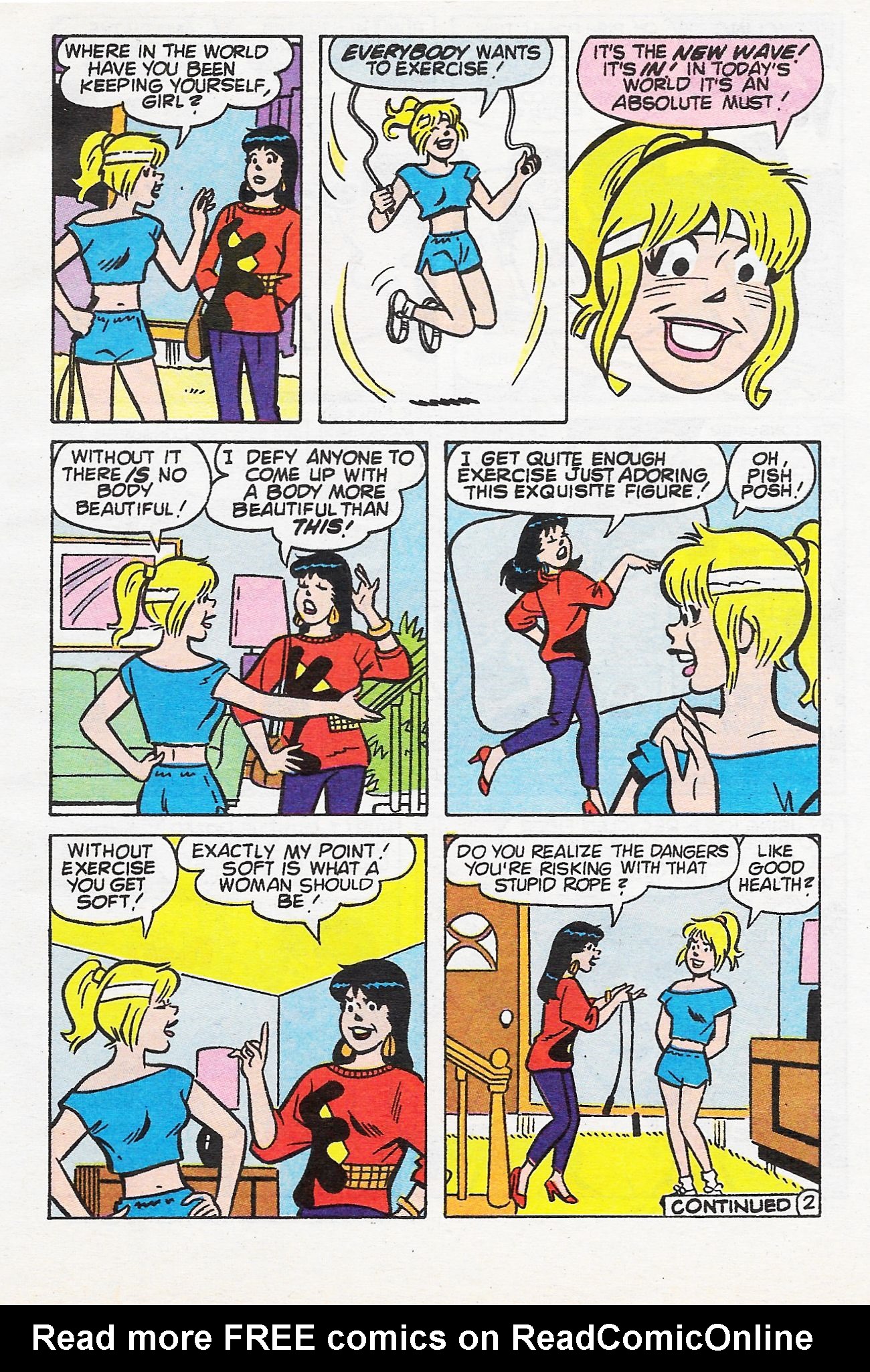Read online Betty and Veronica Digest Magazine comic -  Issue #58 - 91
