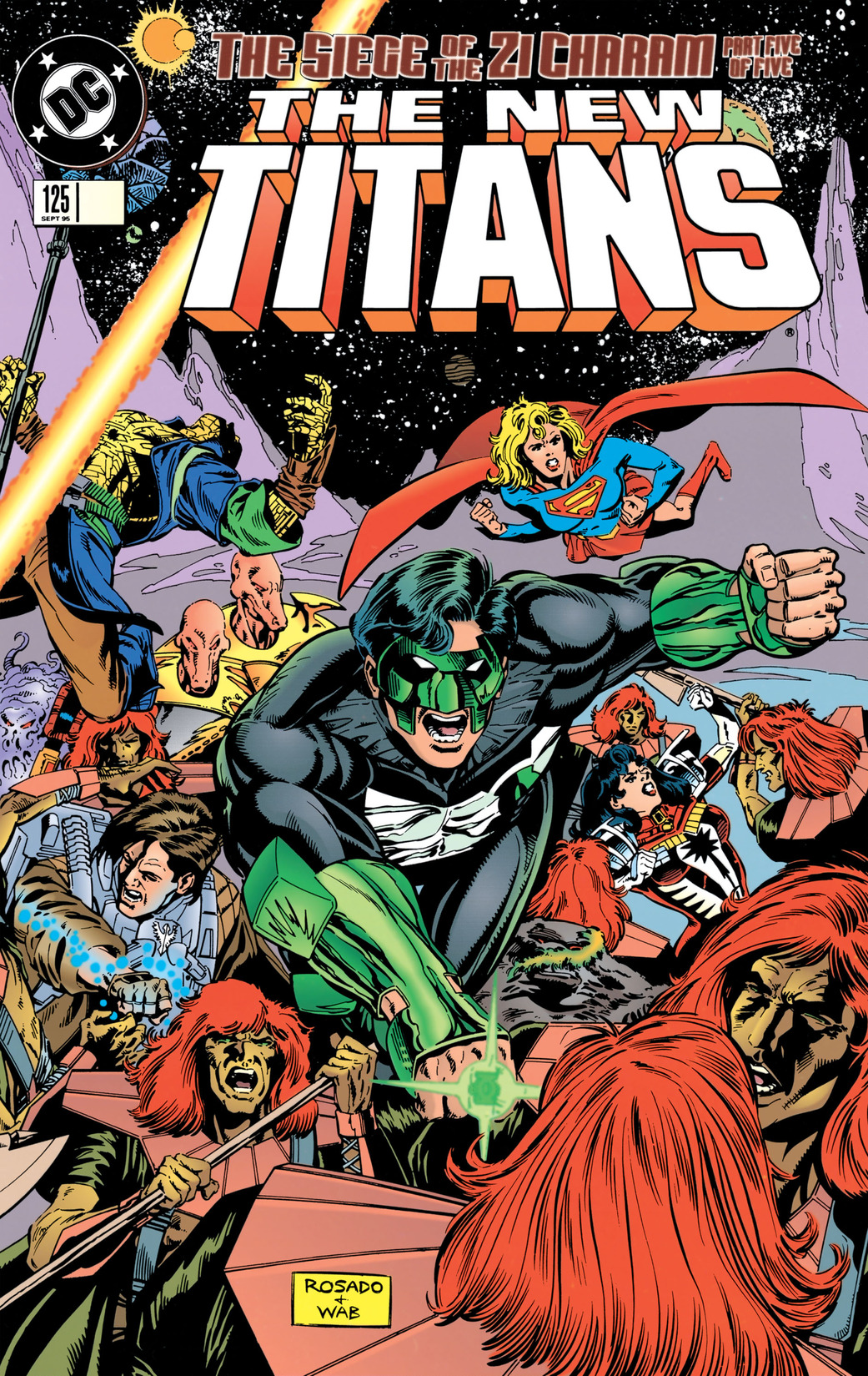 Read online The New Titans (1988) comic -  Issue #125 - 1