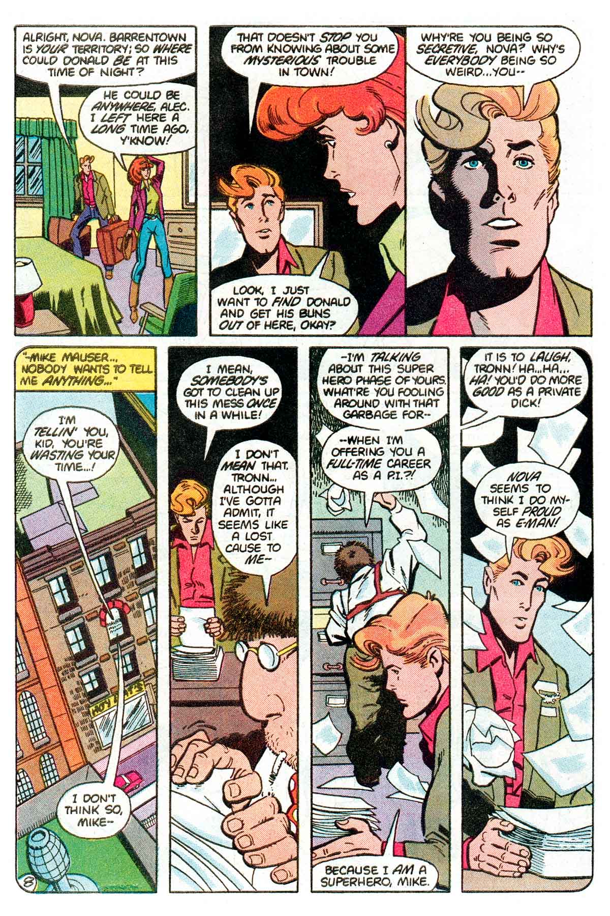 Read online E-Man (1983) comic -  Issue #10 - 10