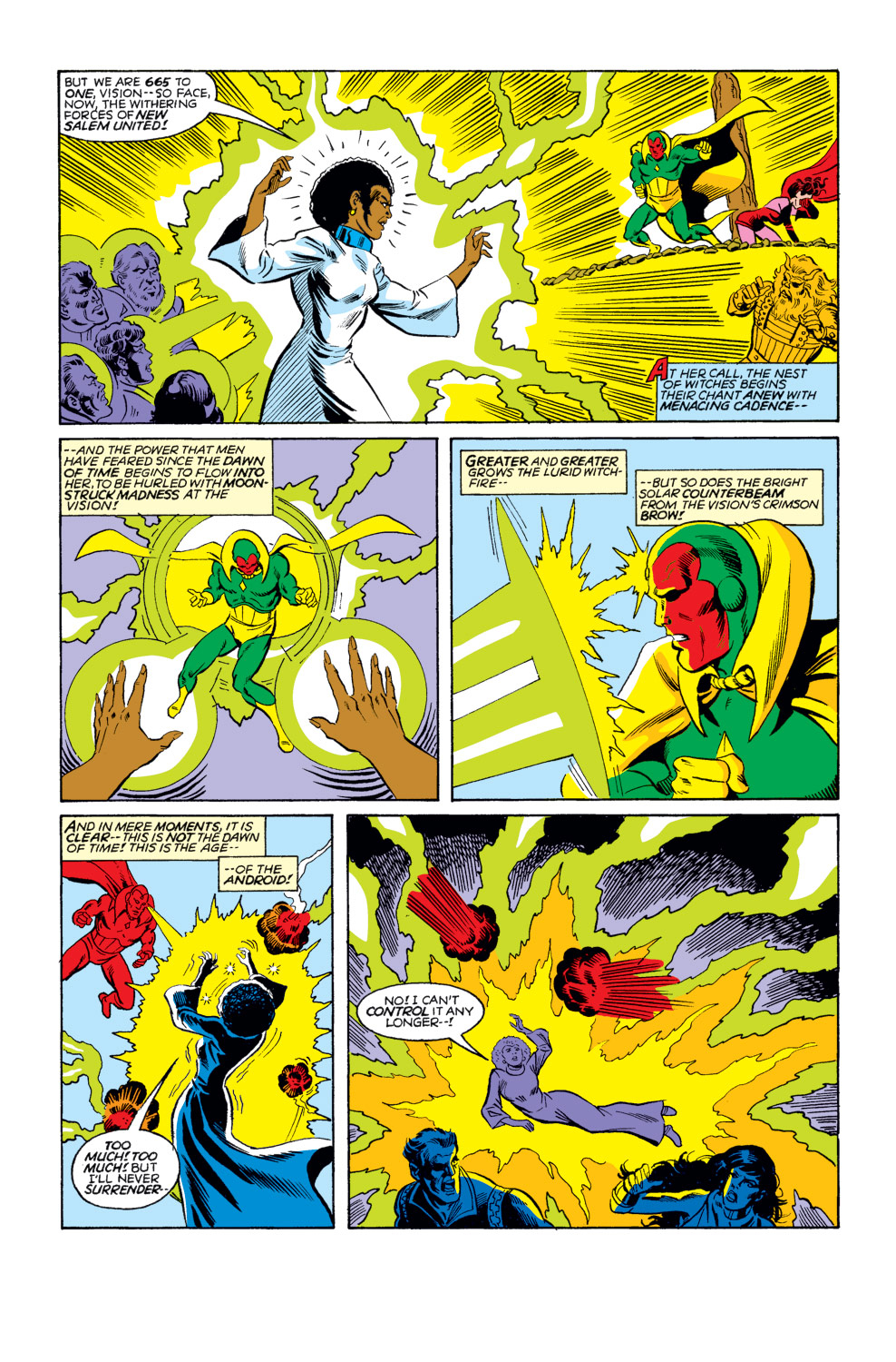 Read online The Vision and the Scarlet Witch (1985) comic -  Issue #3 - 19