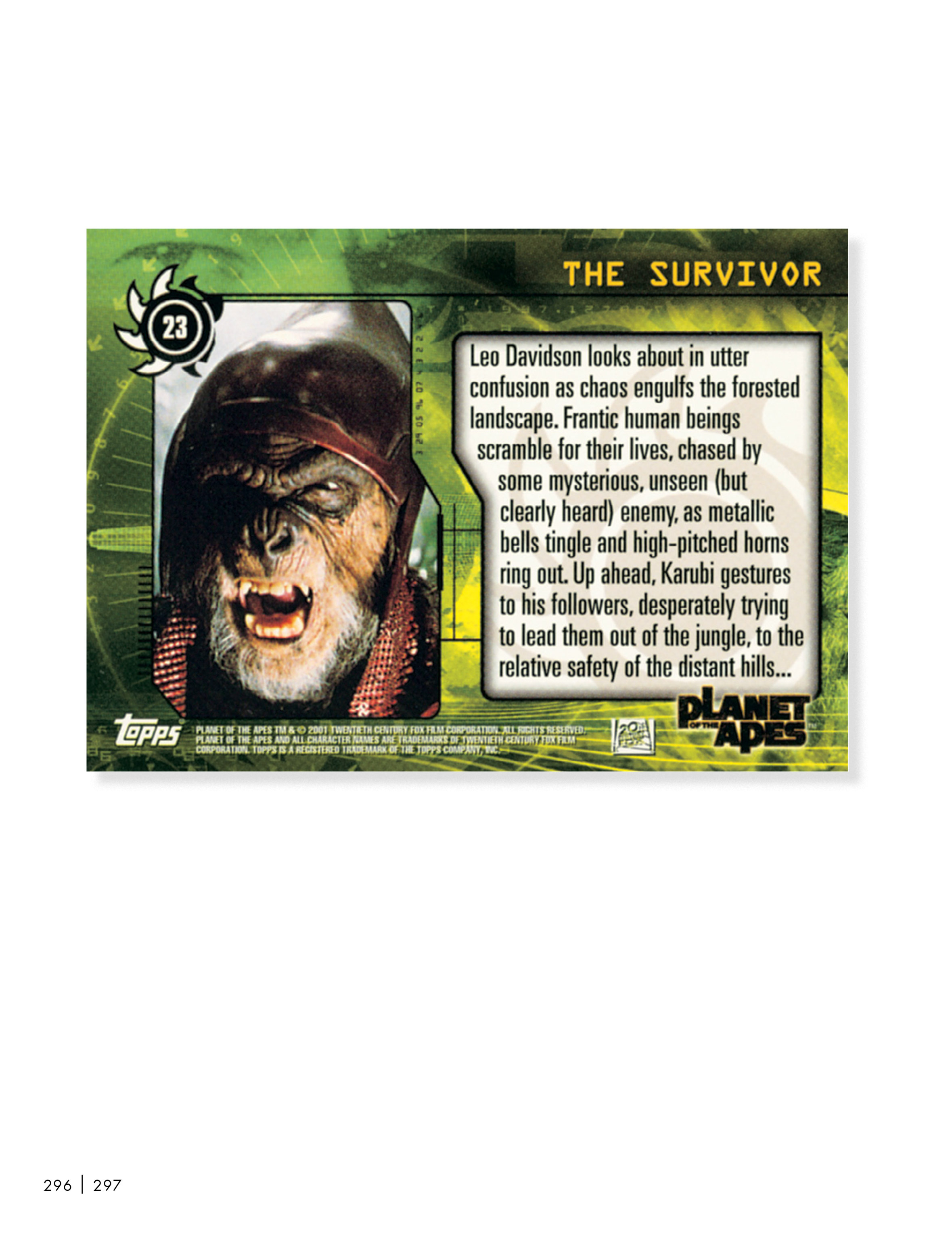 Planet of the Apes: The Original Topps Trading Card Series issue TPB (Part 4) - Page 1