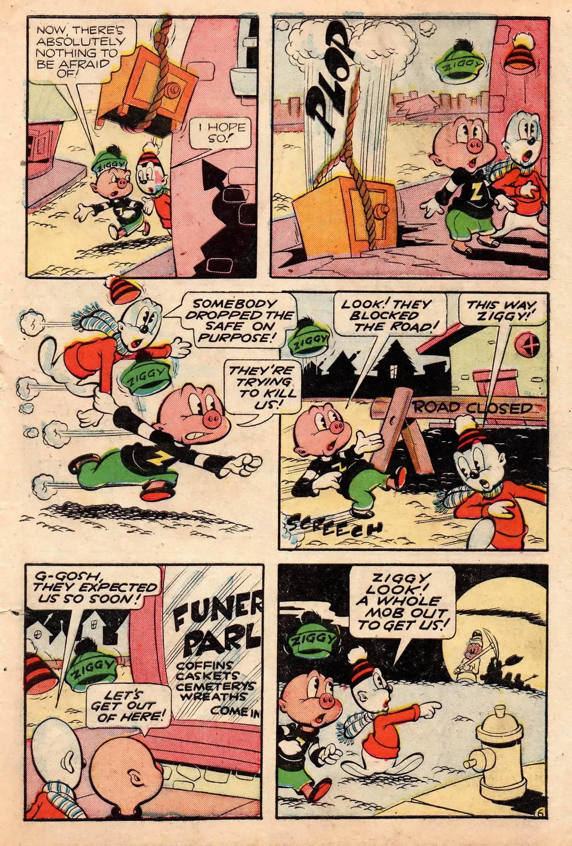 Read online Ziggy Pig-Silly Seal Comics (1944) comic -  Issue #2 - 39