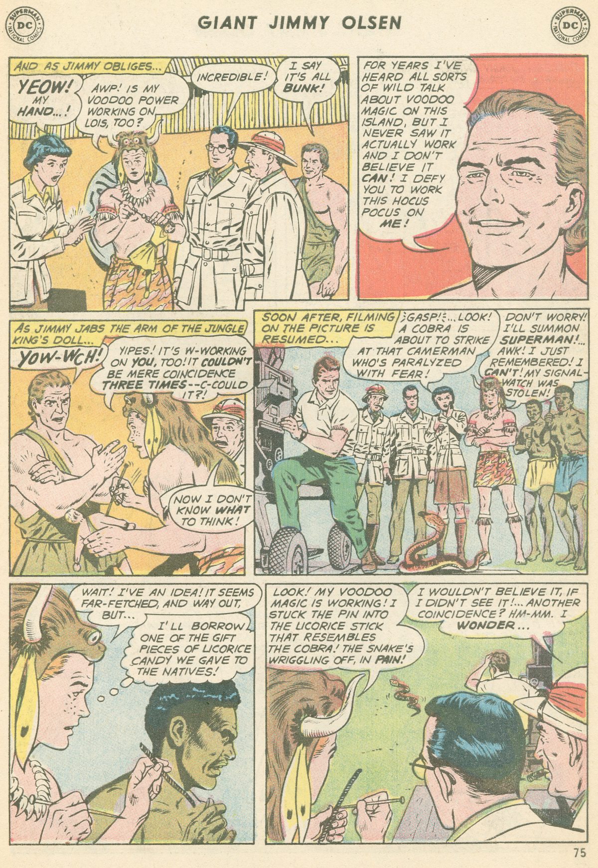 Read online Superman's Pal Jimmy Olsen comic -  Issue #104 - 77