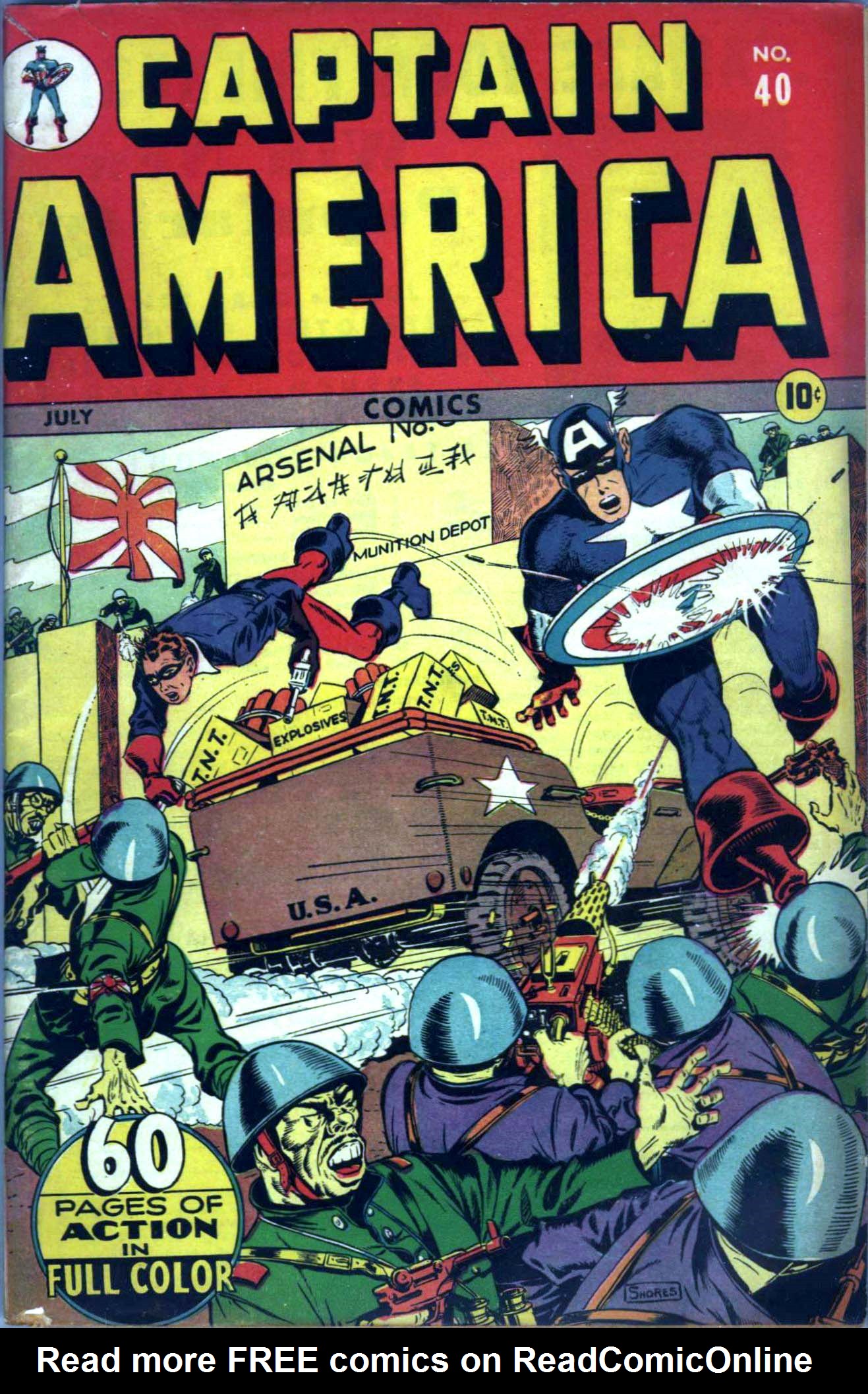 Captain America Comics 40 Page 0