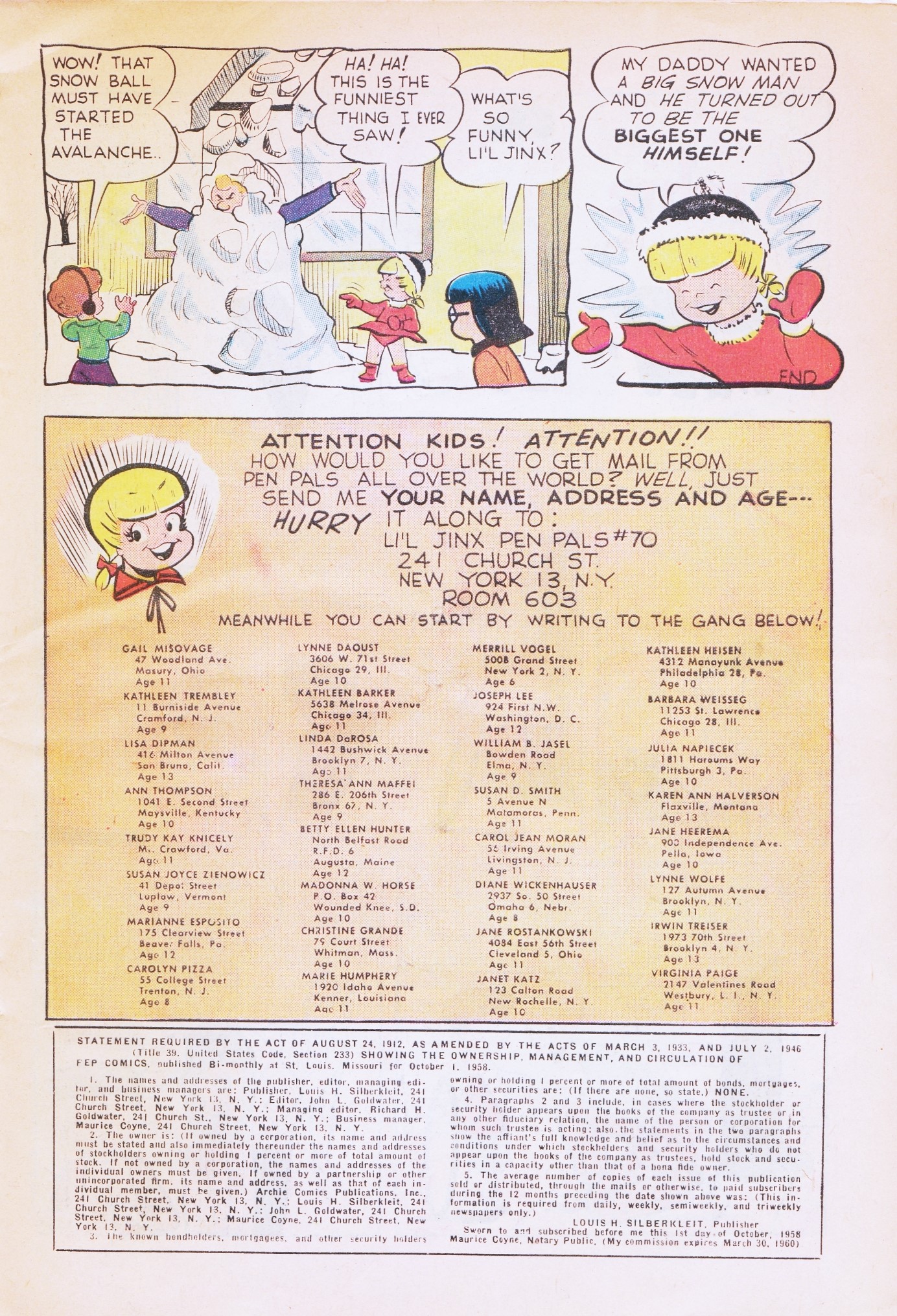 Read online Pep Comics comic -  Issue #132 - 23