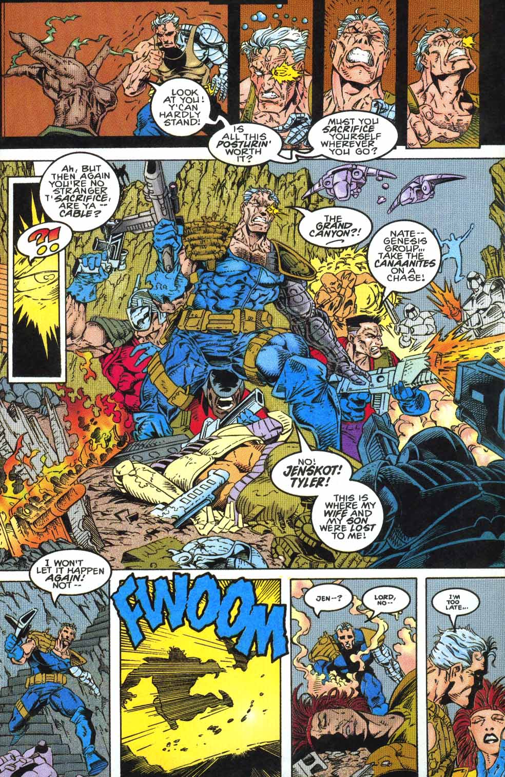 Read online Cable (1993) comic -  Issue #13 - 14