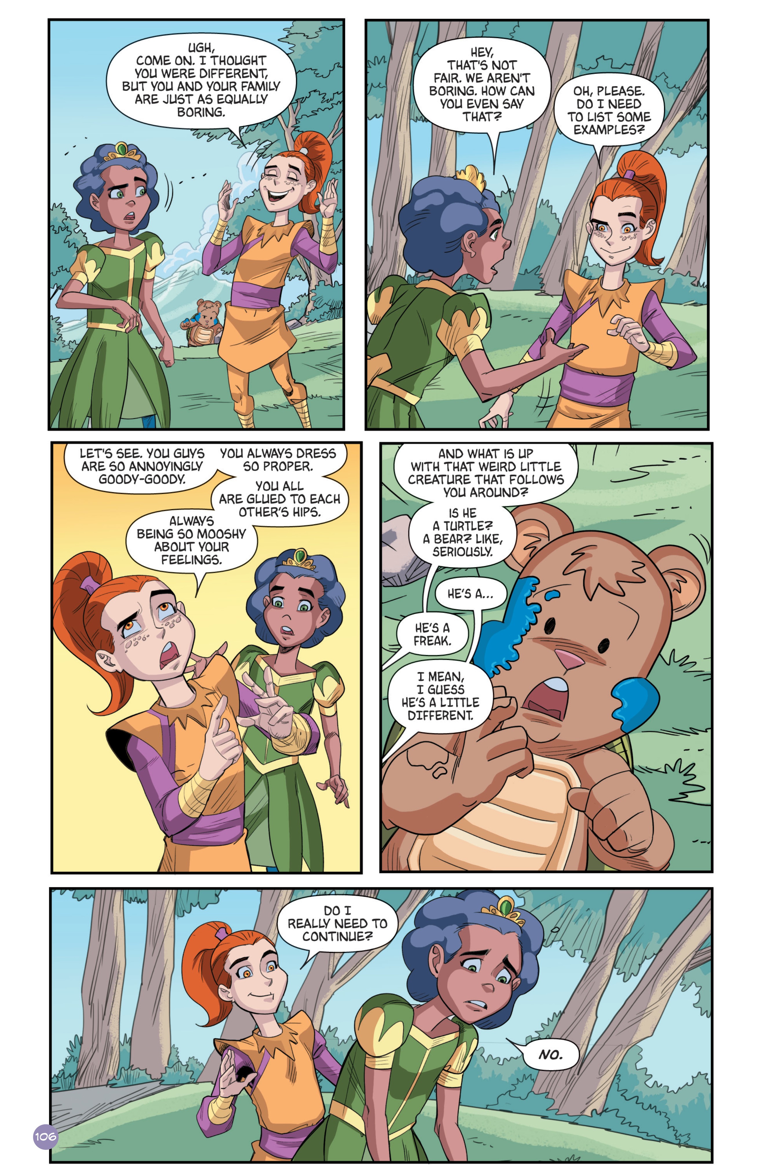 Read online Princess Ninjas comic -  Issue # TPB - 107