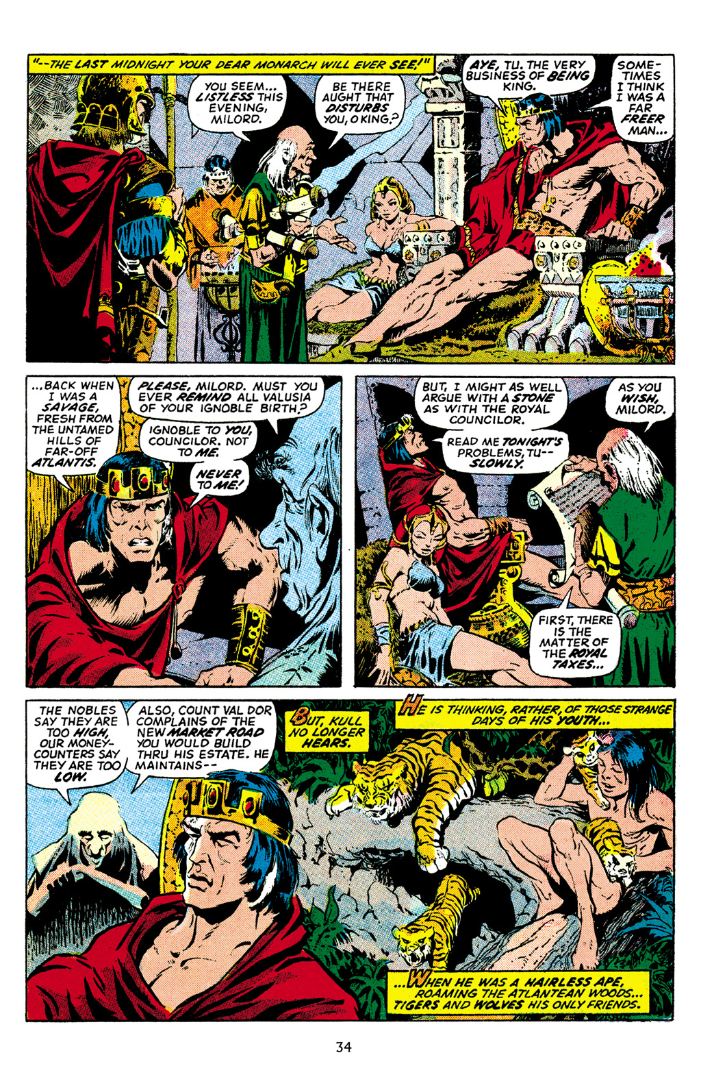 Read online The Chronicles of Kull comic -  Issue # TPB 2 (Part 1) - 35