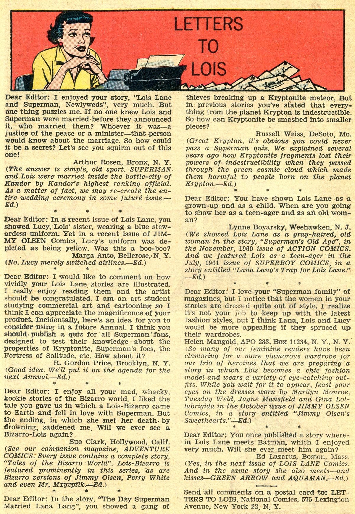 Read online Superman's Girl Friend, Lois Lane comic -  Issue #28 - 22