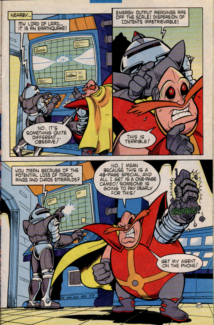 Read online Super Sonic vs. Hyper Knuckles comic -  Issue # Full - 28