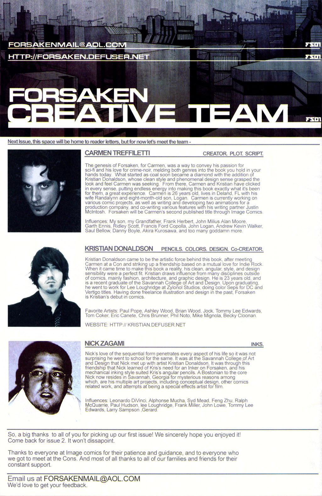 Read online Forsaken comic -  Issue #1 - 29