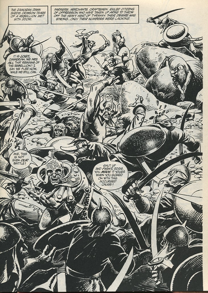 Read online The Savage Sword Of Conan comic -  Issue #181 - 3