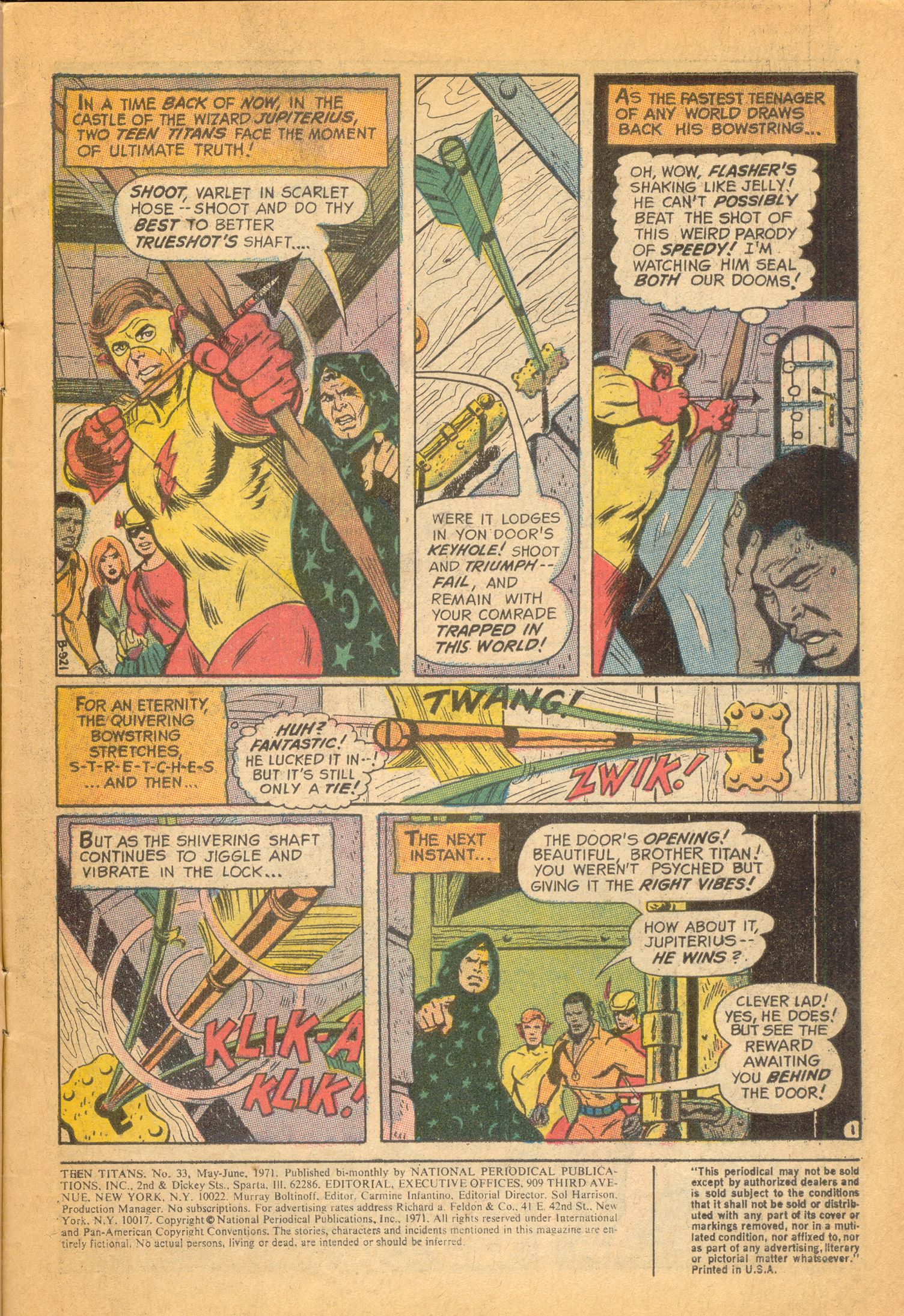 Read online Teen Titans (1966) comic -  Issue #33 - 2