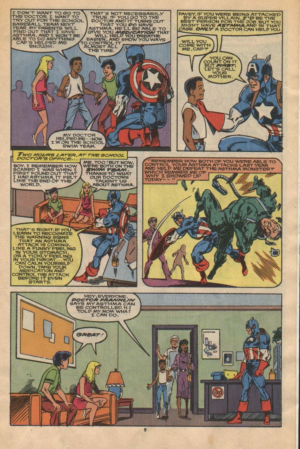 Read online Return of the Asthma Monster comic -  Issue # Full - 7