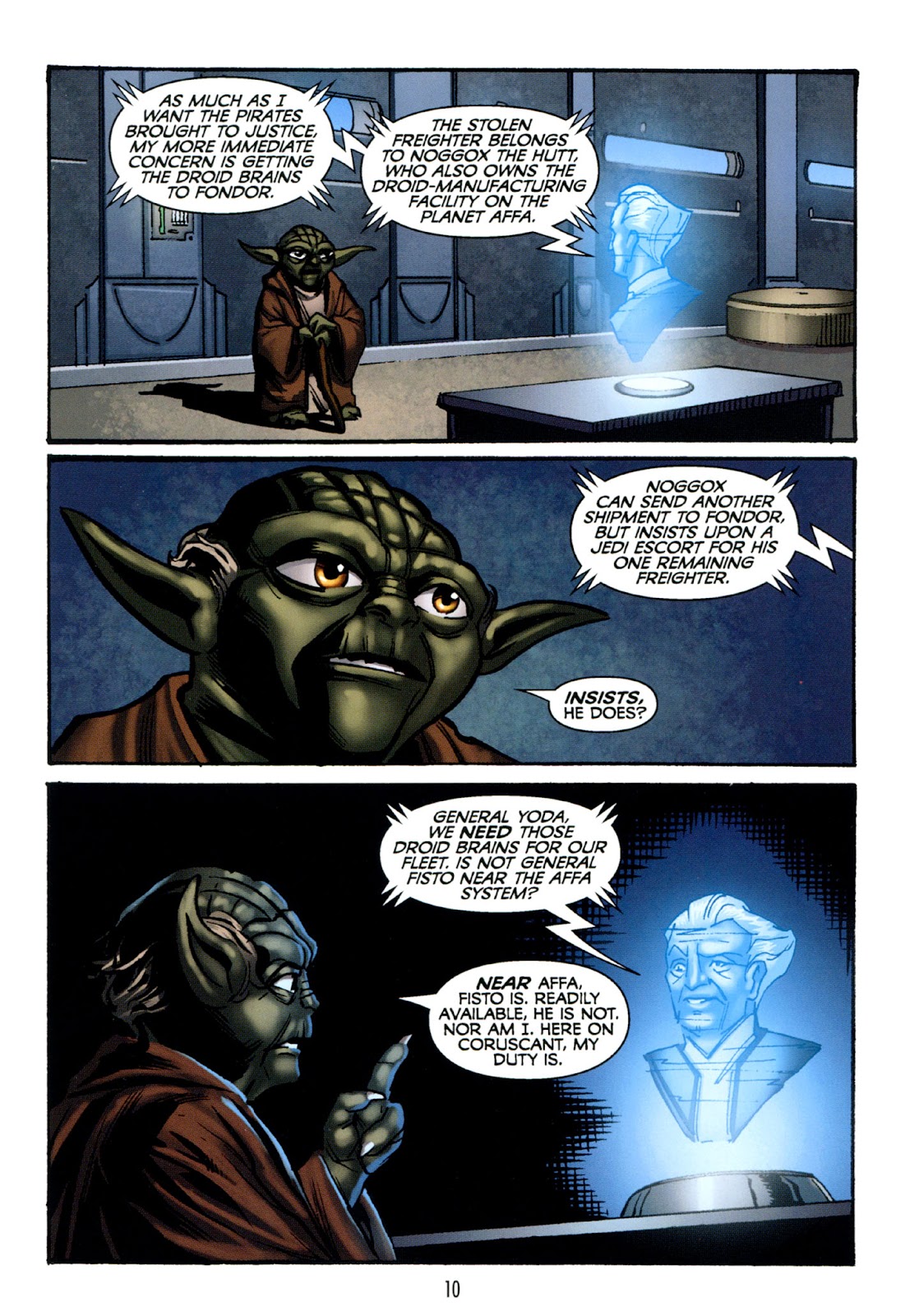 Star Wars: The Clone Wars - Strange Allies issue Full - Page 11