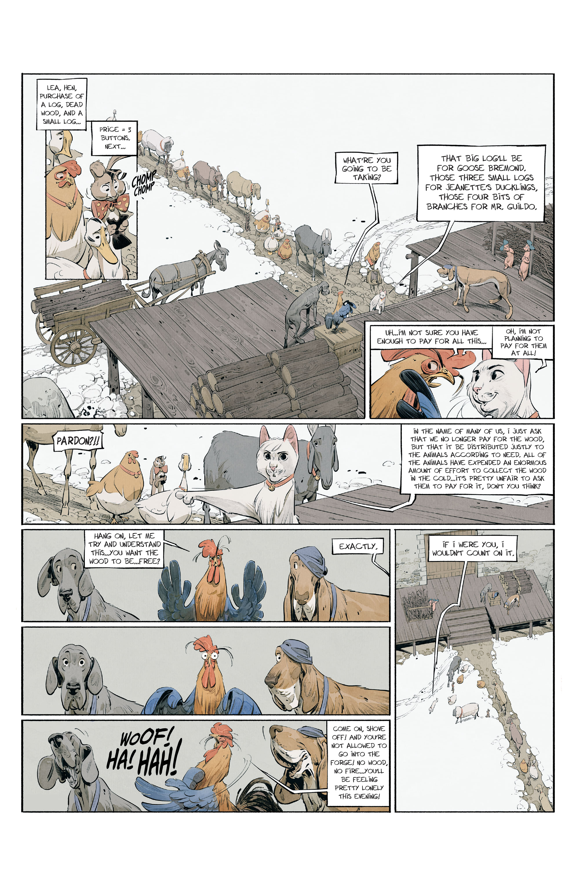 Read online Animal Castle comic -  Issue #4 - 18