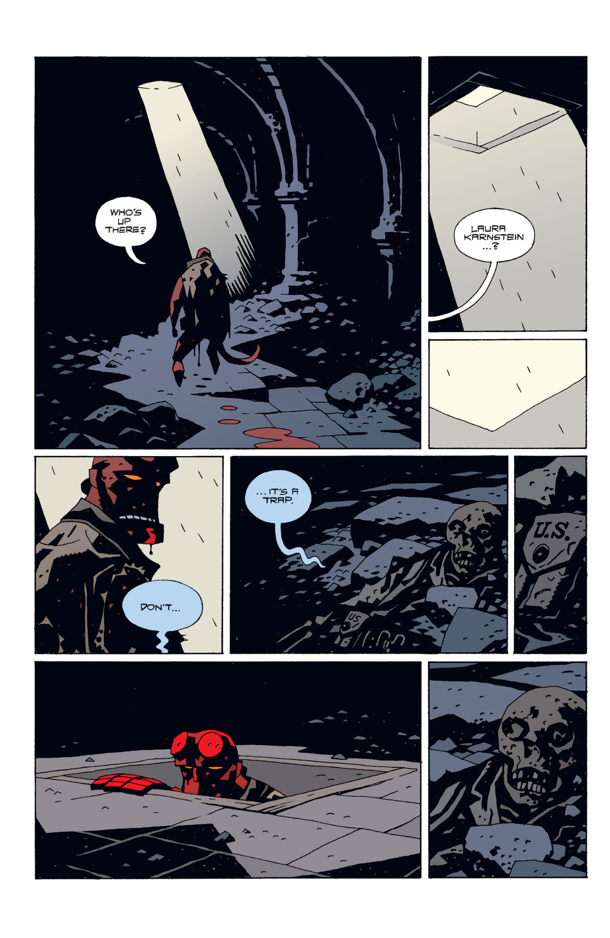 Read online Hellboy comic -  Issue #5 - 37