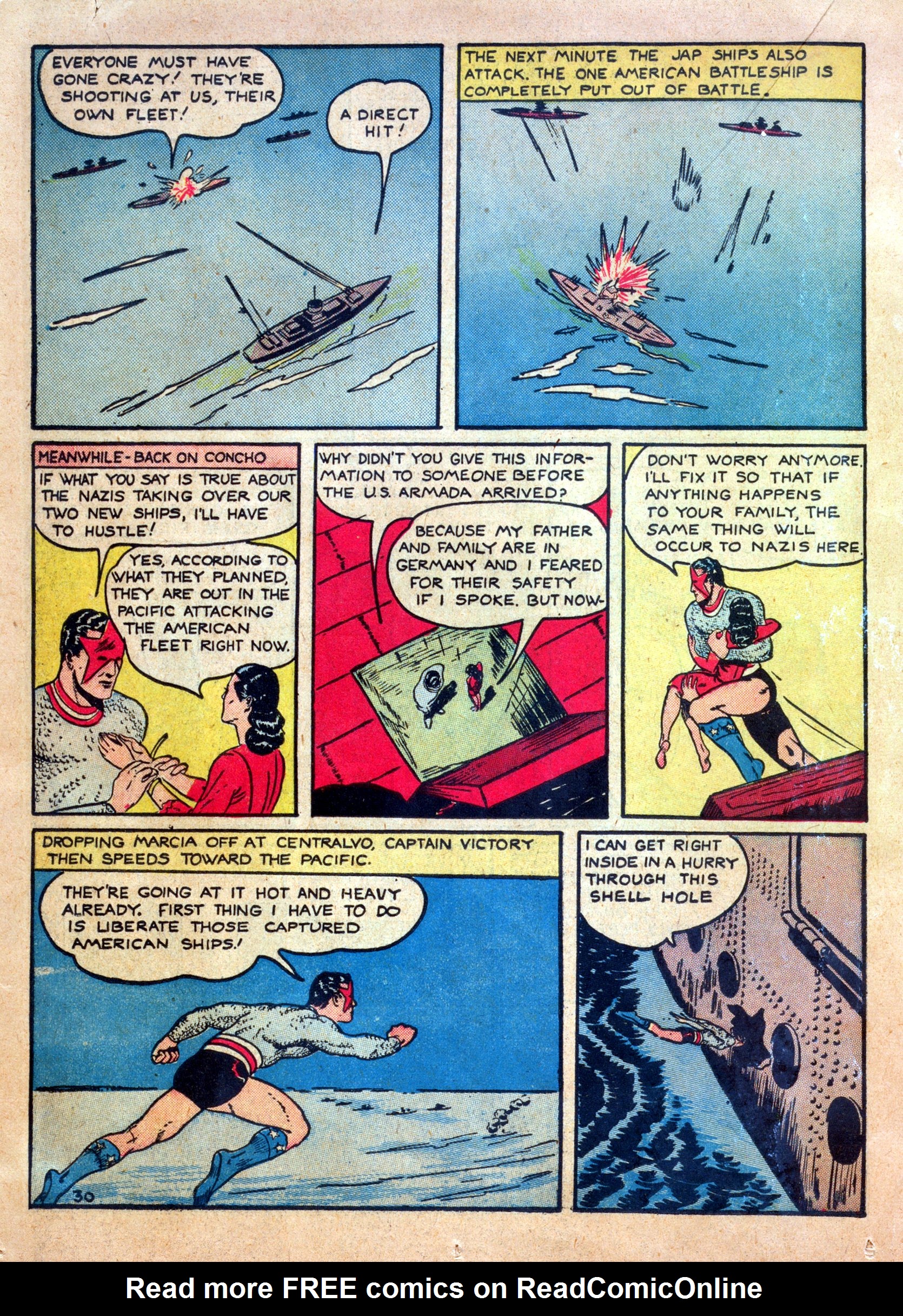 Read online Our Flag Comics comic -  Issue #1 - 32