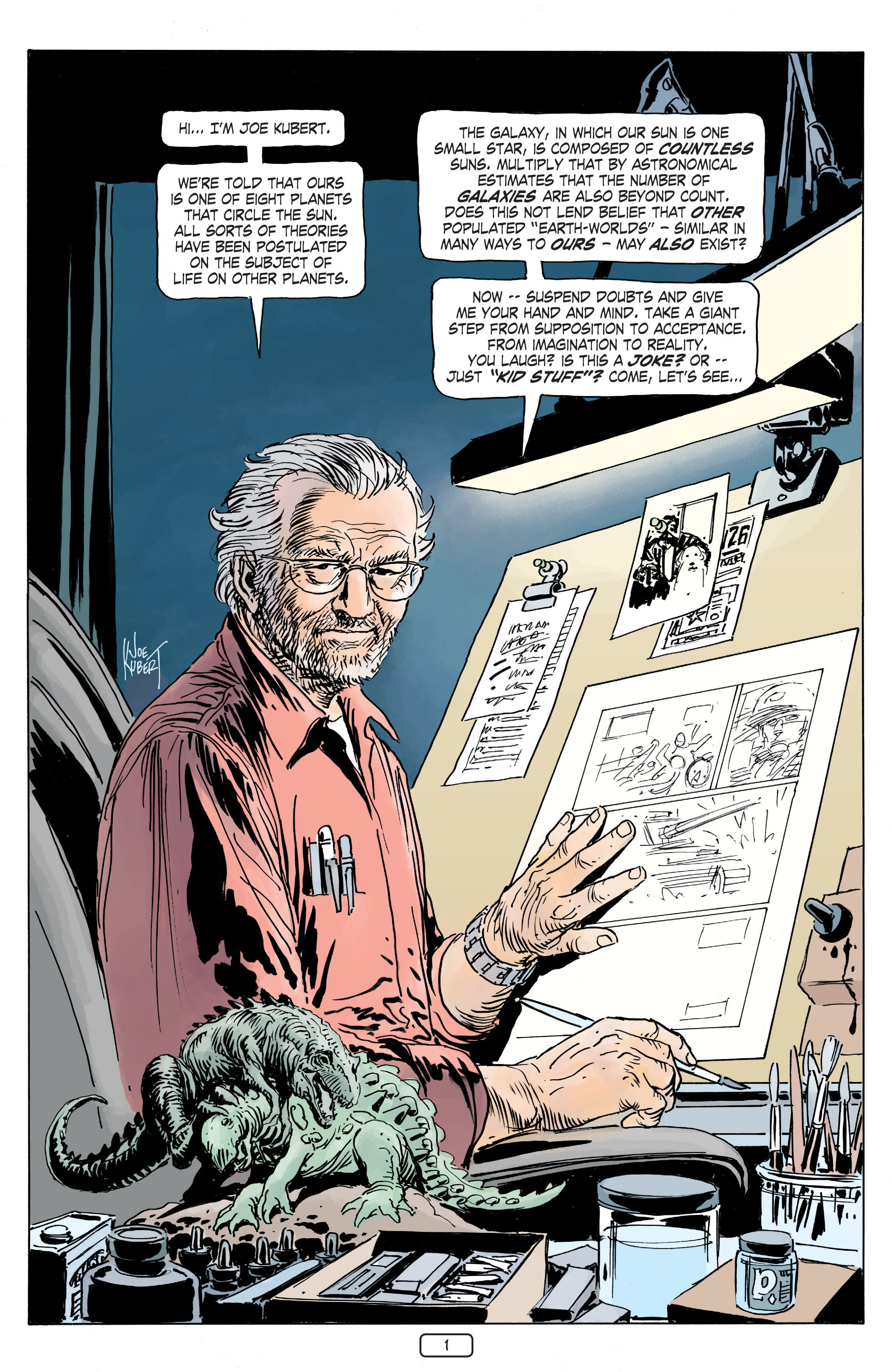 Read online Joe Kubert Presents comic -  Issue #1 - 3