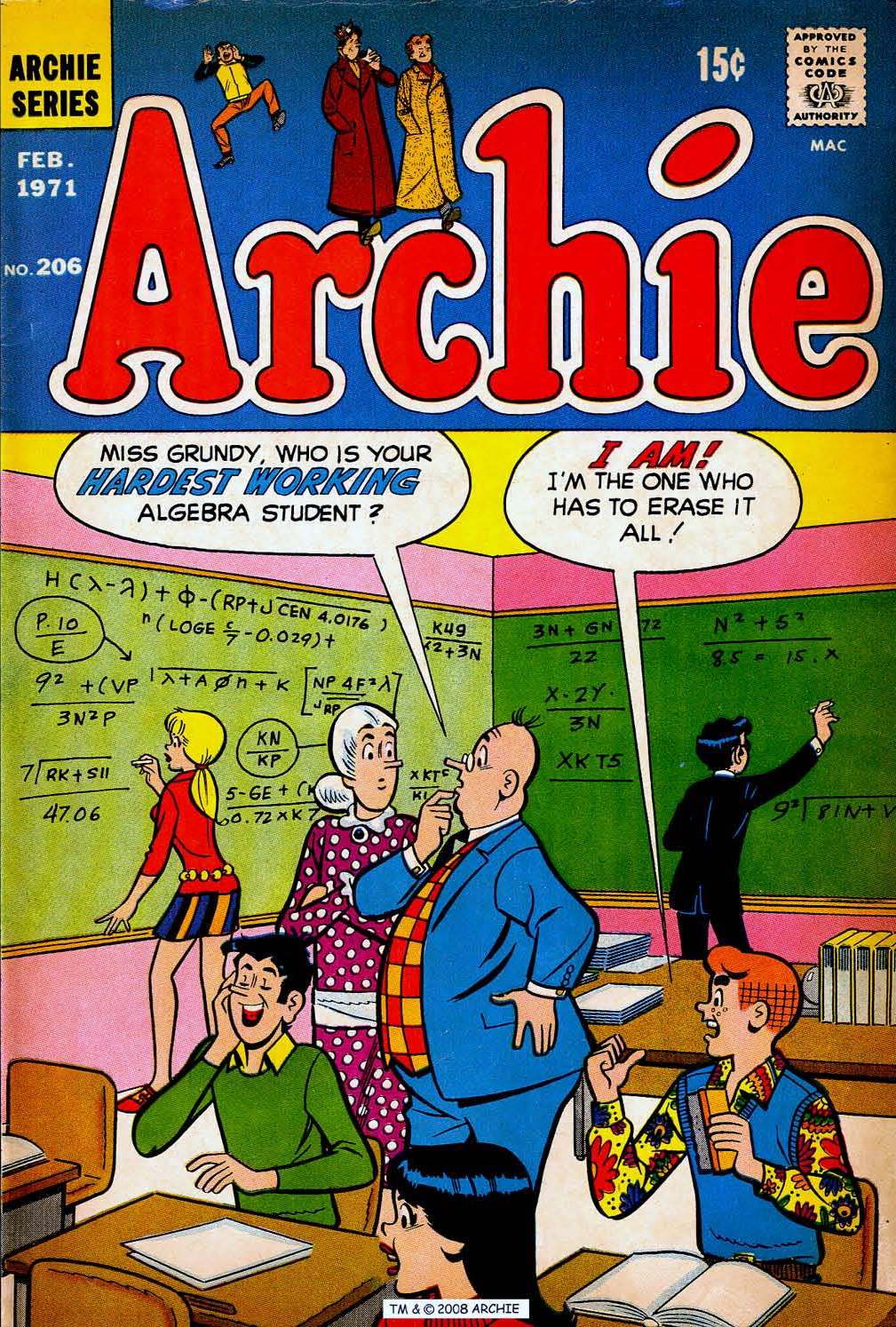 Read online Archie (1960) comic -  Issue #206 - 1