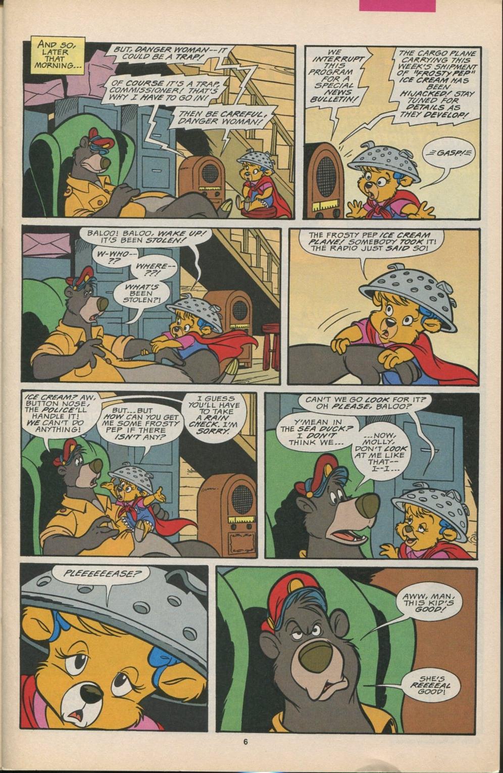 Read online Disney's Tale Spin comic -  Issue #6 - 7