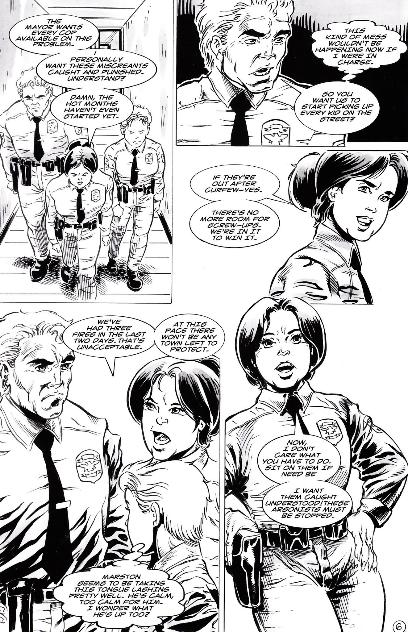 Read online Cavewoman: Gangster comic -  Issue #1 - 8