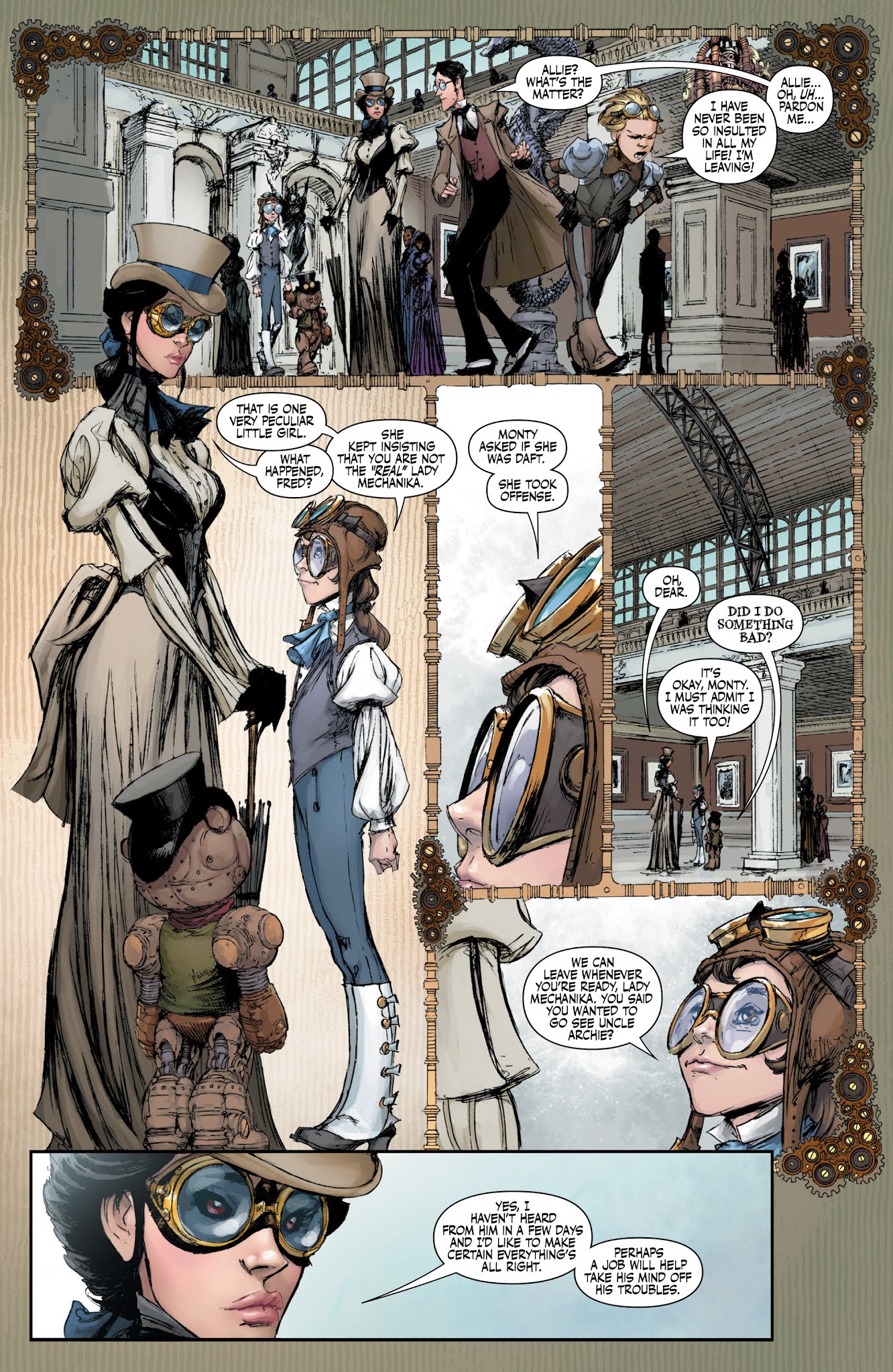 Read online Lady Mechanika: La Belle Dame Sans Merci comic -  Issue #1 - 15