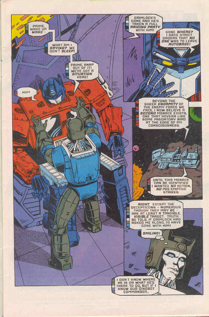 Read online Transformers: Generation 2 comic -  Issue #4 - 5
