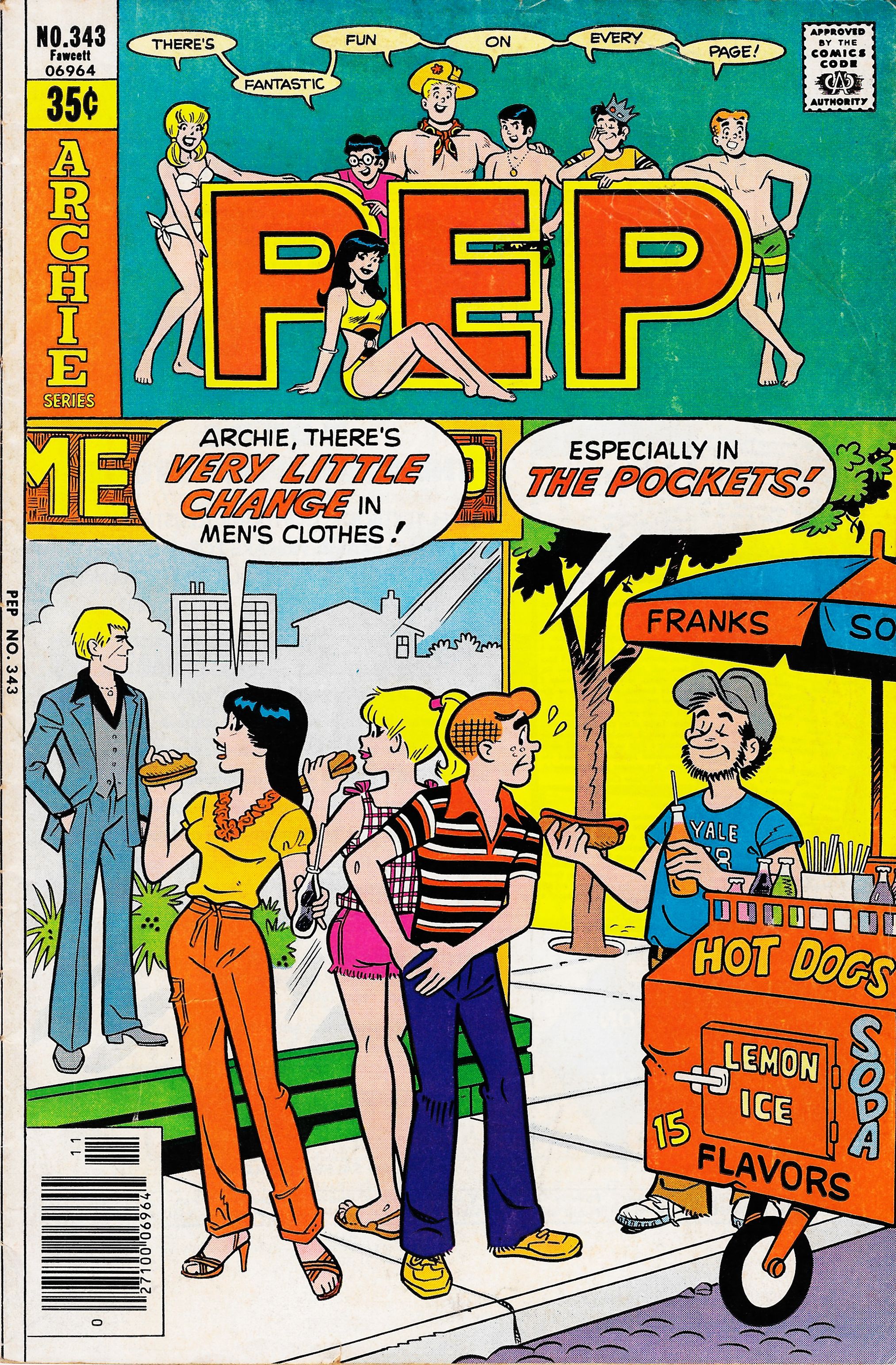 Read online Pep Comics comic -  Issue #343 - 1
