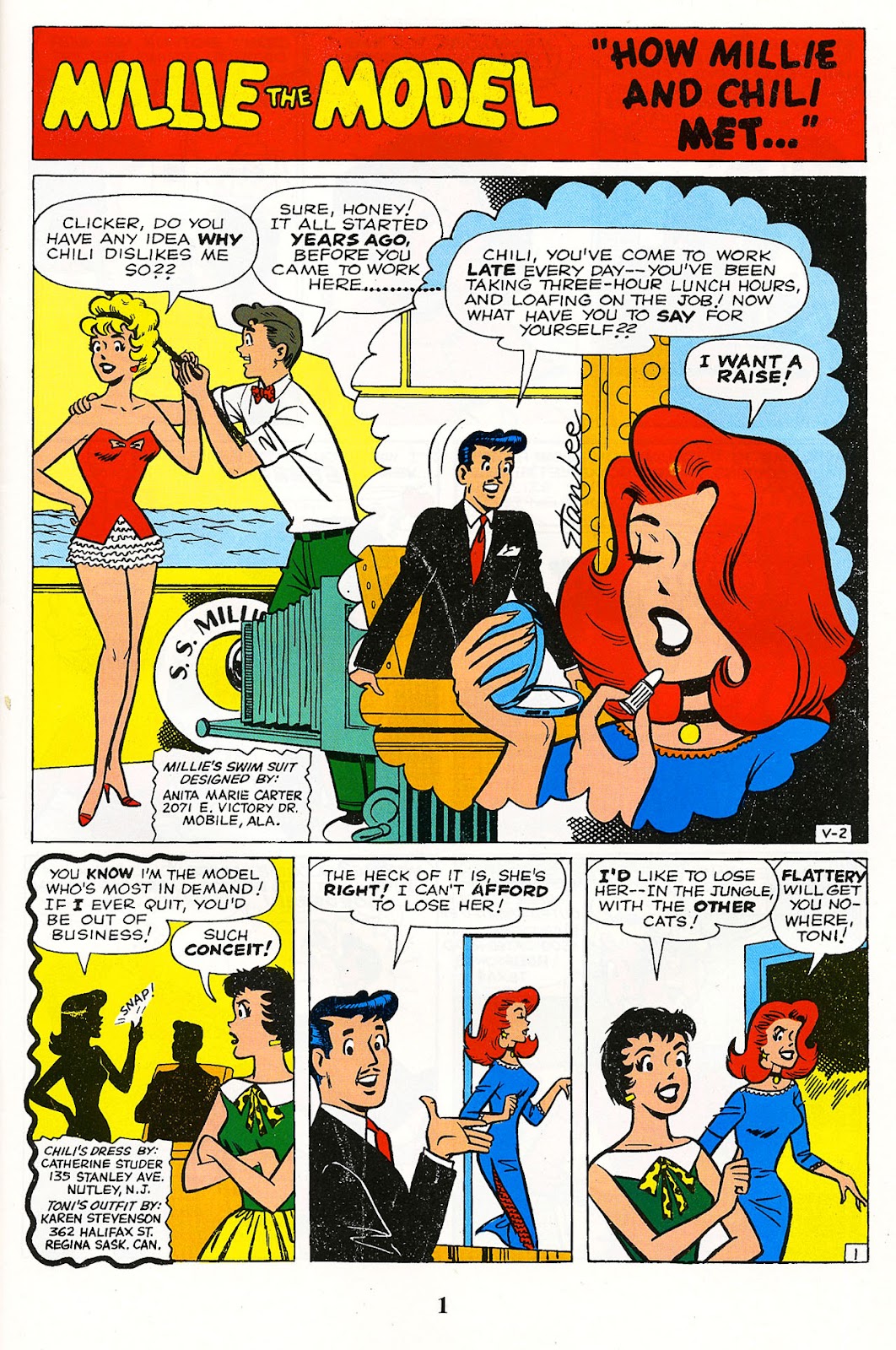 Marvel Milestones: Millie the Model & Patsy Walker issue Full - Page 3