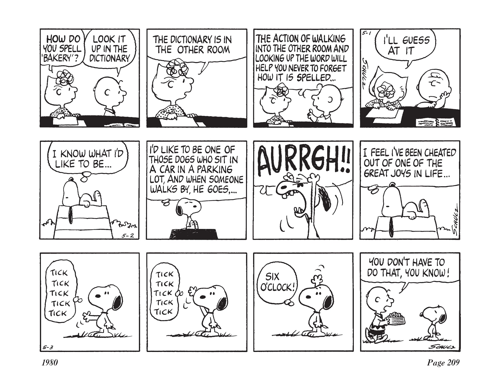 Read online The Complete Peanuts comic -  Issue # TPB 15 - 223