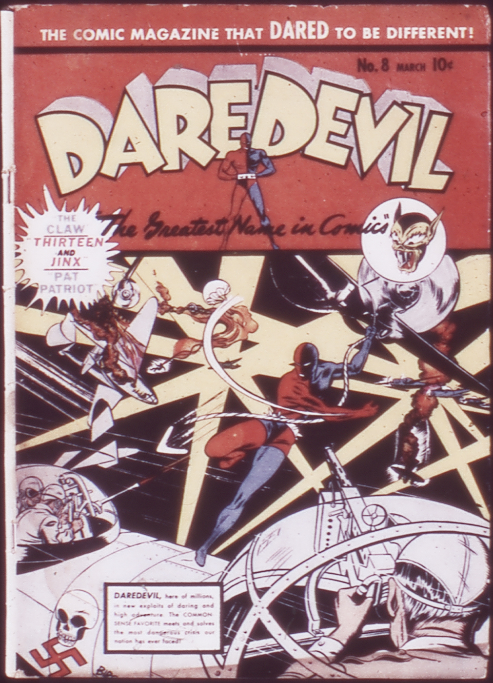 Read online Daredevil (1941) comic -  Issue #8 - 1