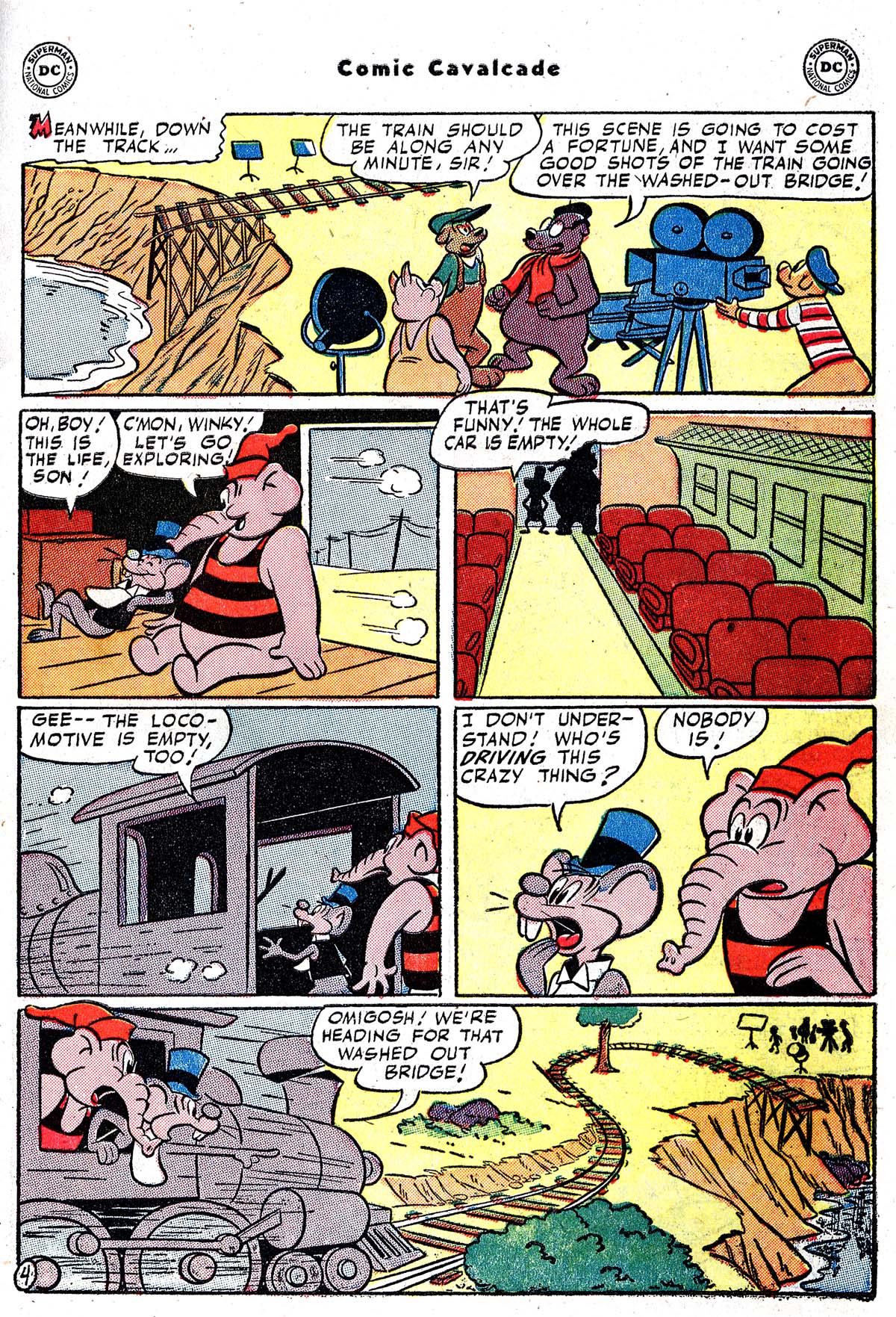 Read online Comic Cavalcade comic -  Issue #58 - 51