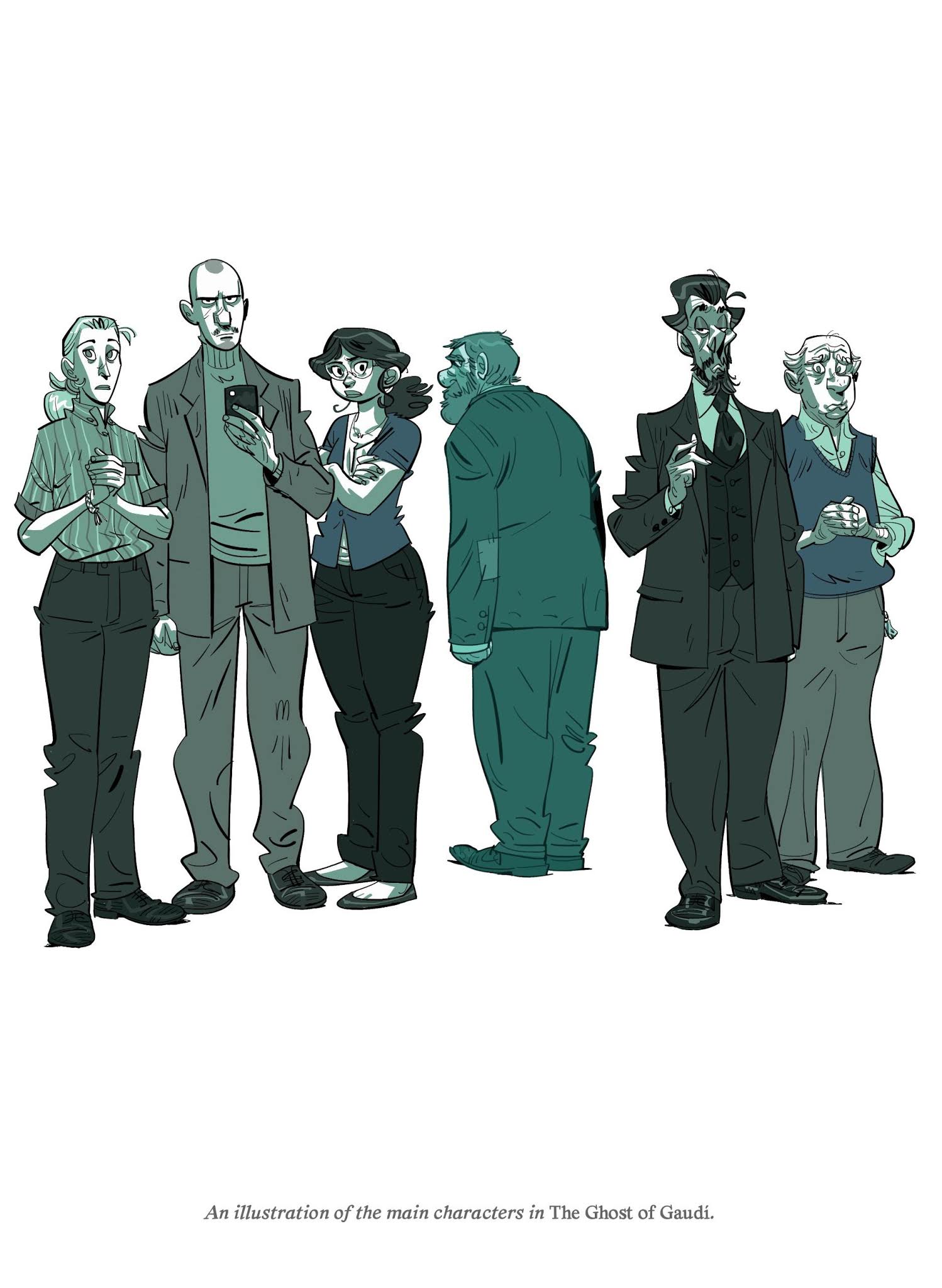 Read online The Ghost of Gaudi comic -  Issue # TPB - 113
