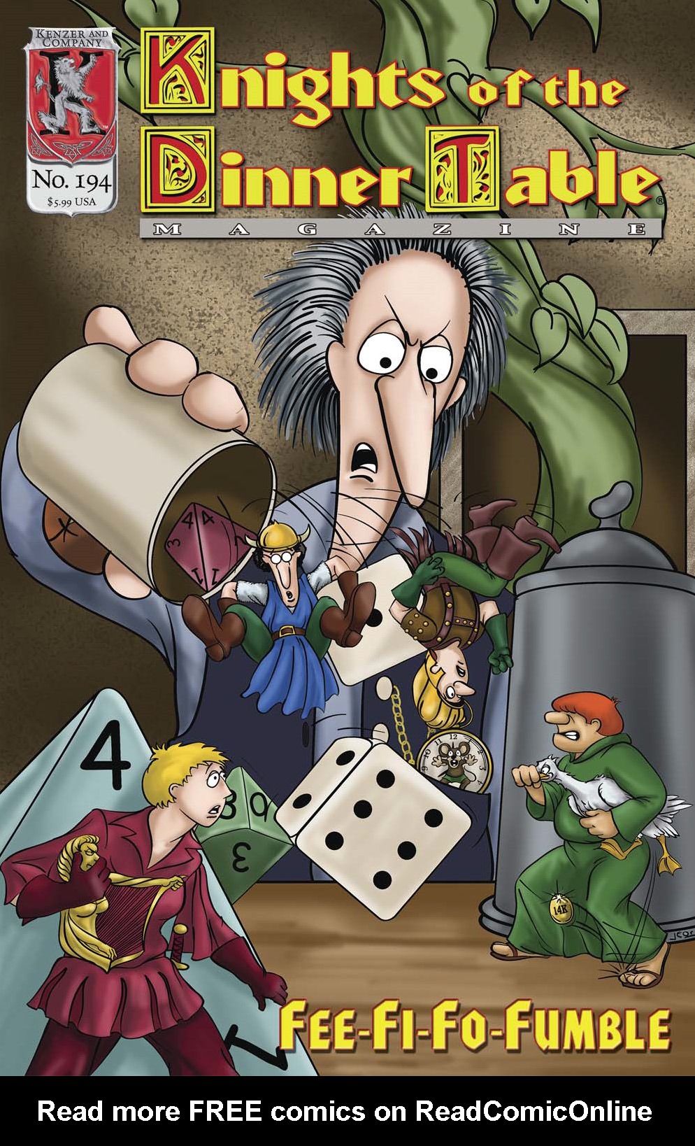 Read online Knights of the Dinner Table comic -  Issue #194 - 1