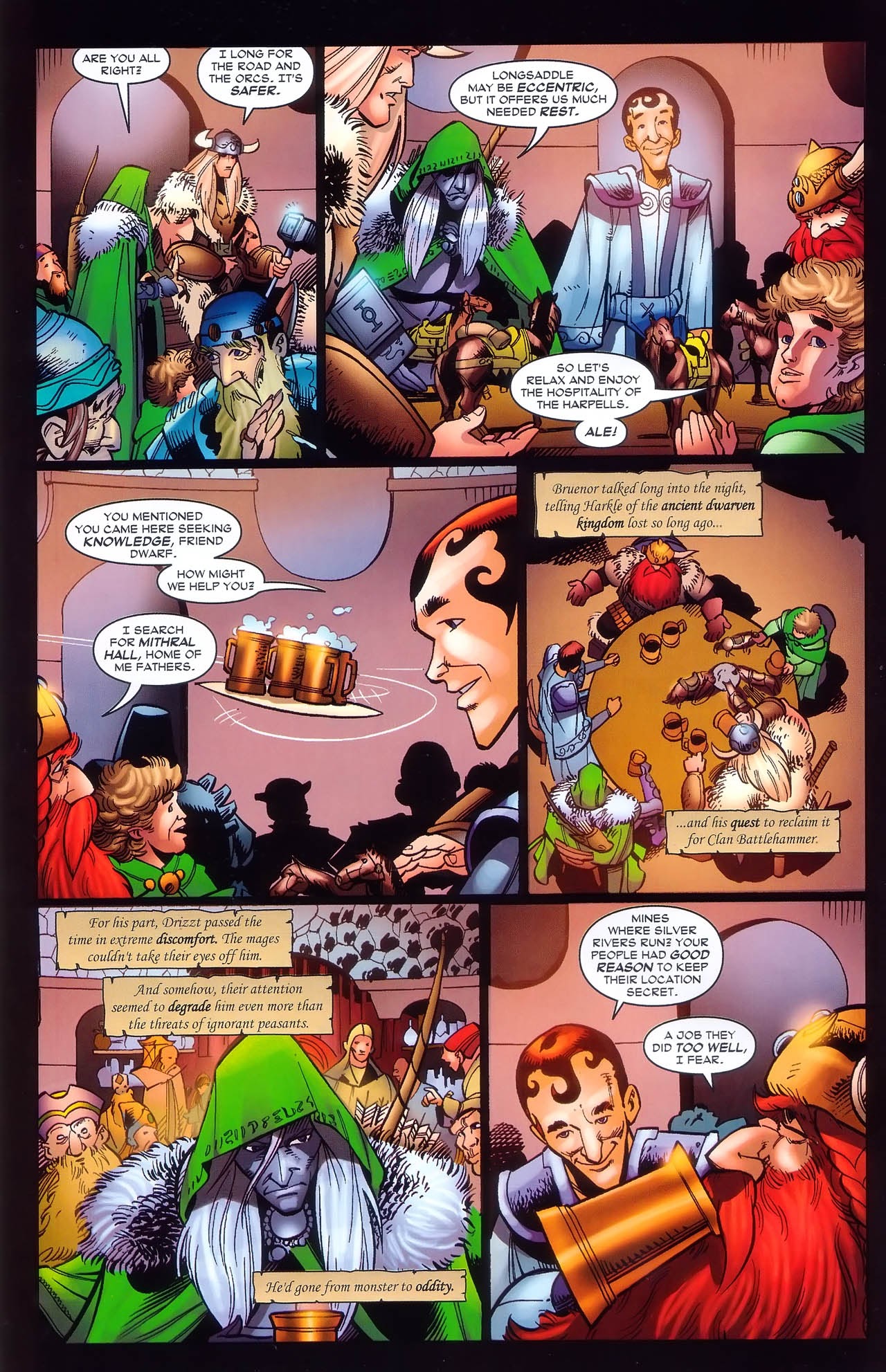 Read online Forgotten Realms: Streams of Silver comic -  Issue #2 - 7