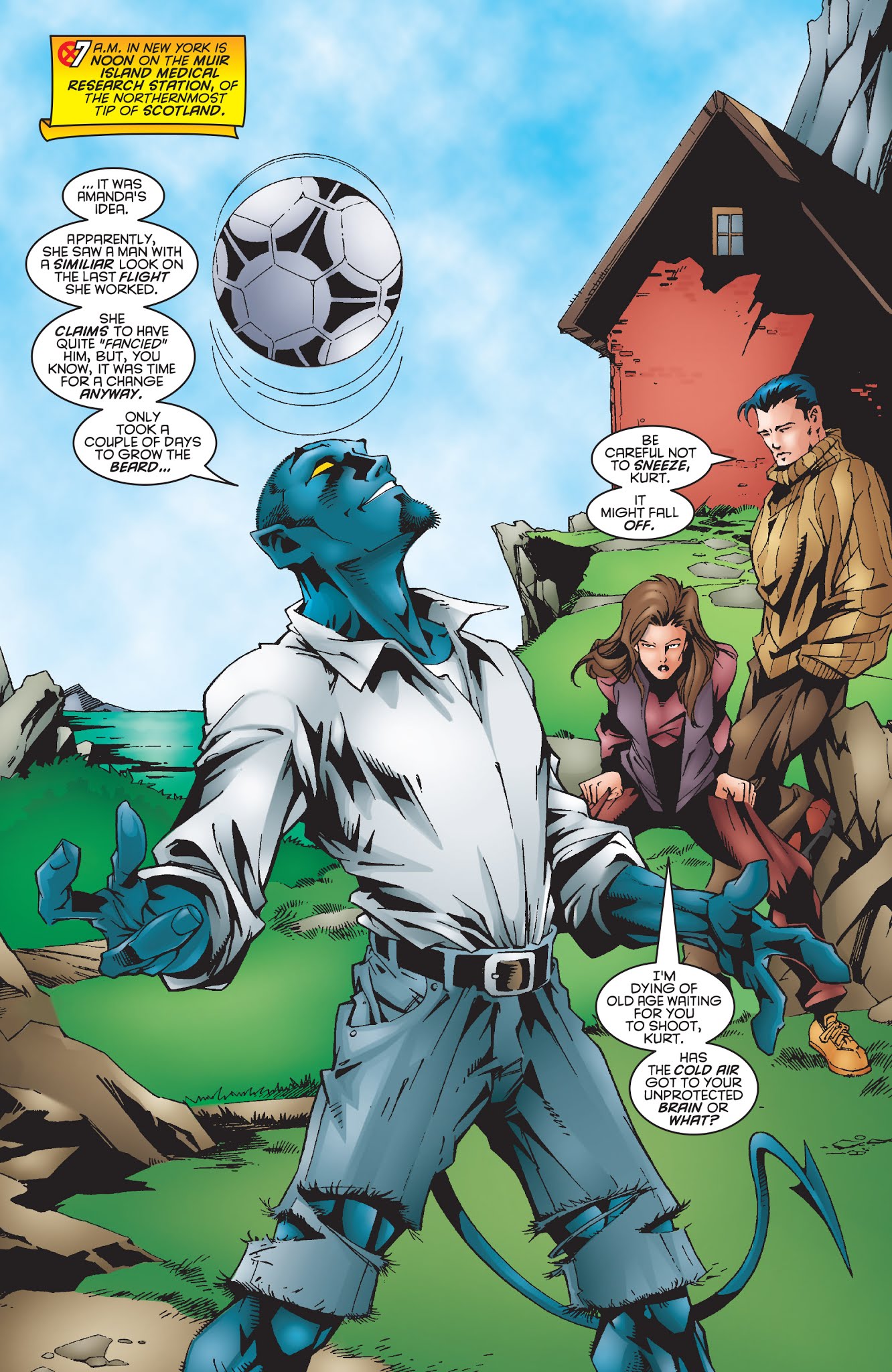 Read online Excalibur Visionaries: Warren Ellis comic -  Issue # TPB 3 (Part 1) - 8