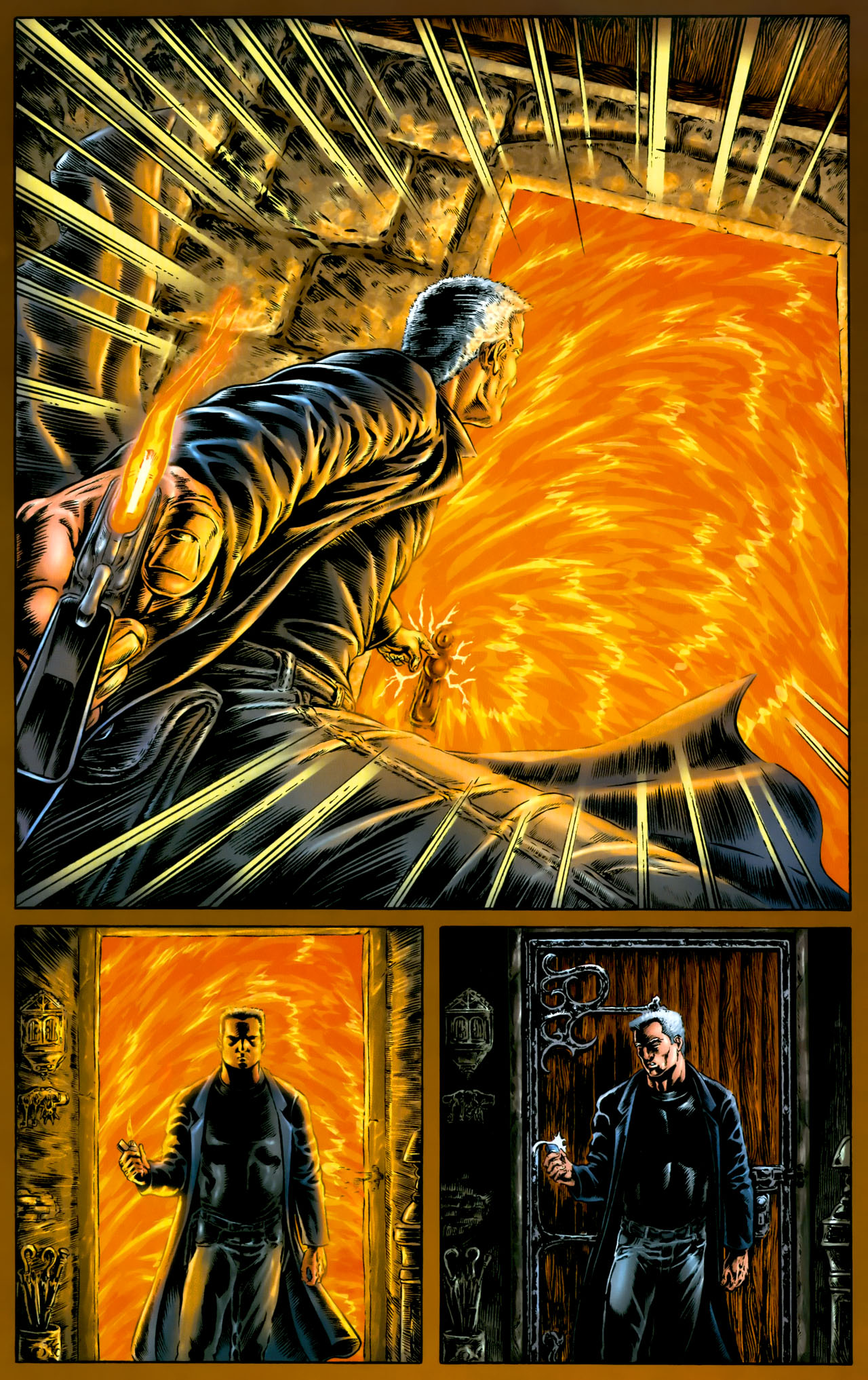 Read online Gravel comic -  Issue #0 - 17