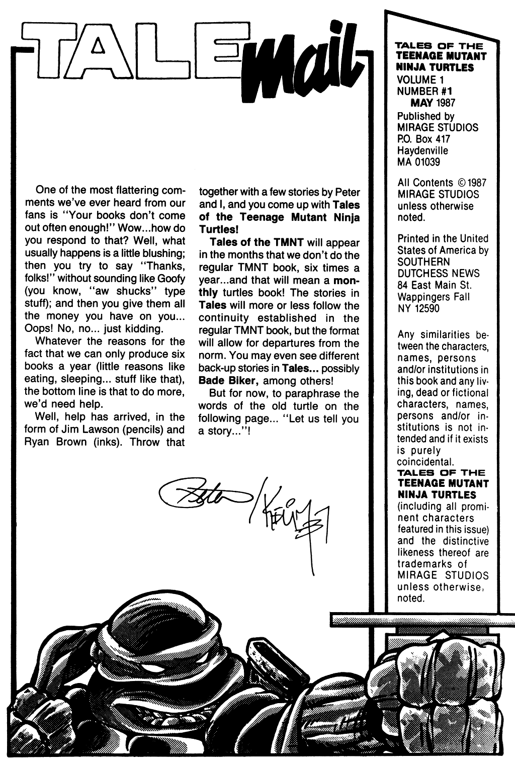 Tales of the Teenage Mutant Ninja Turtles issue 1 - Page 2