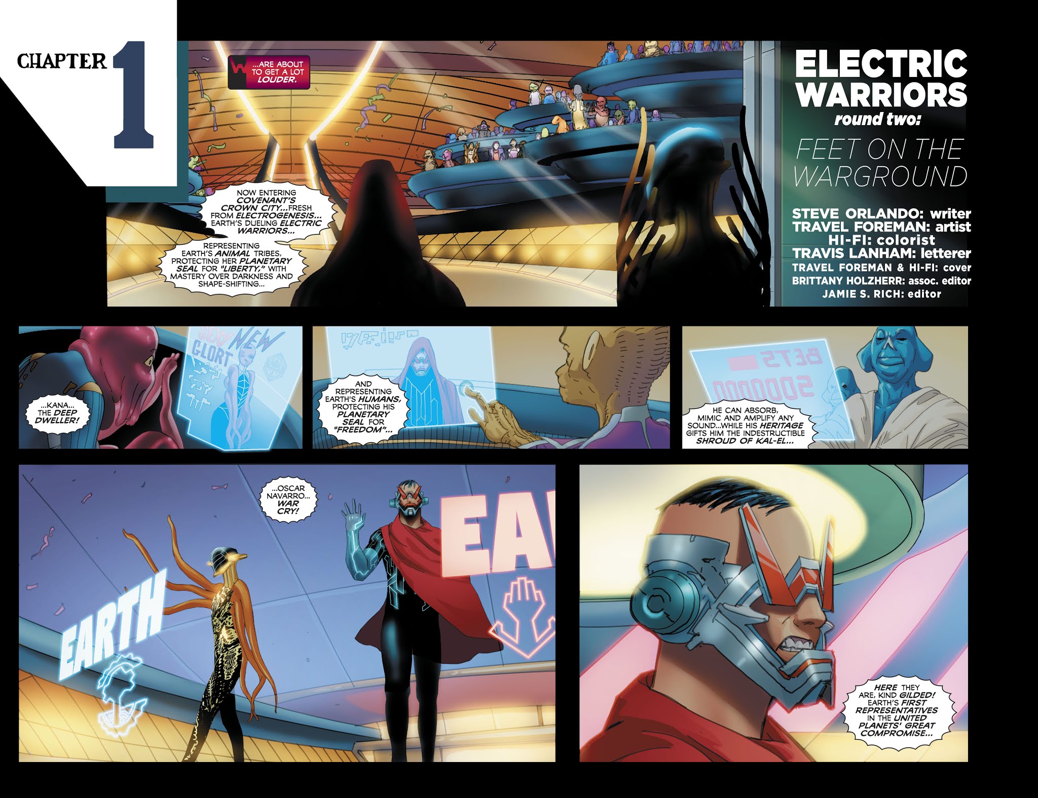 Read online Electric Warriors comic -  Issue #2 - 4