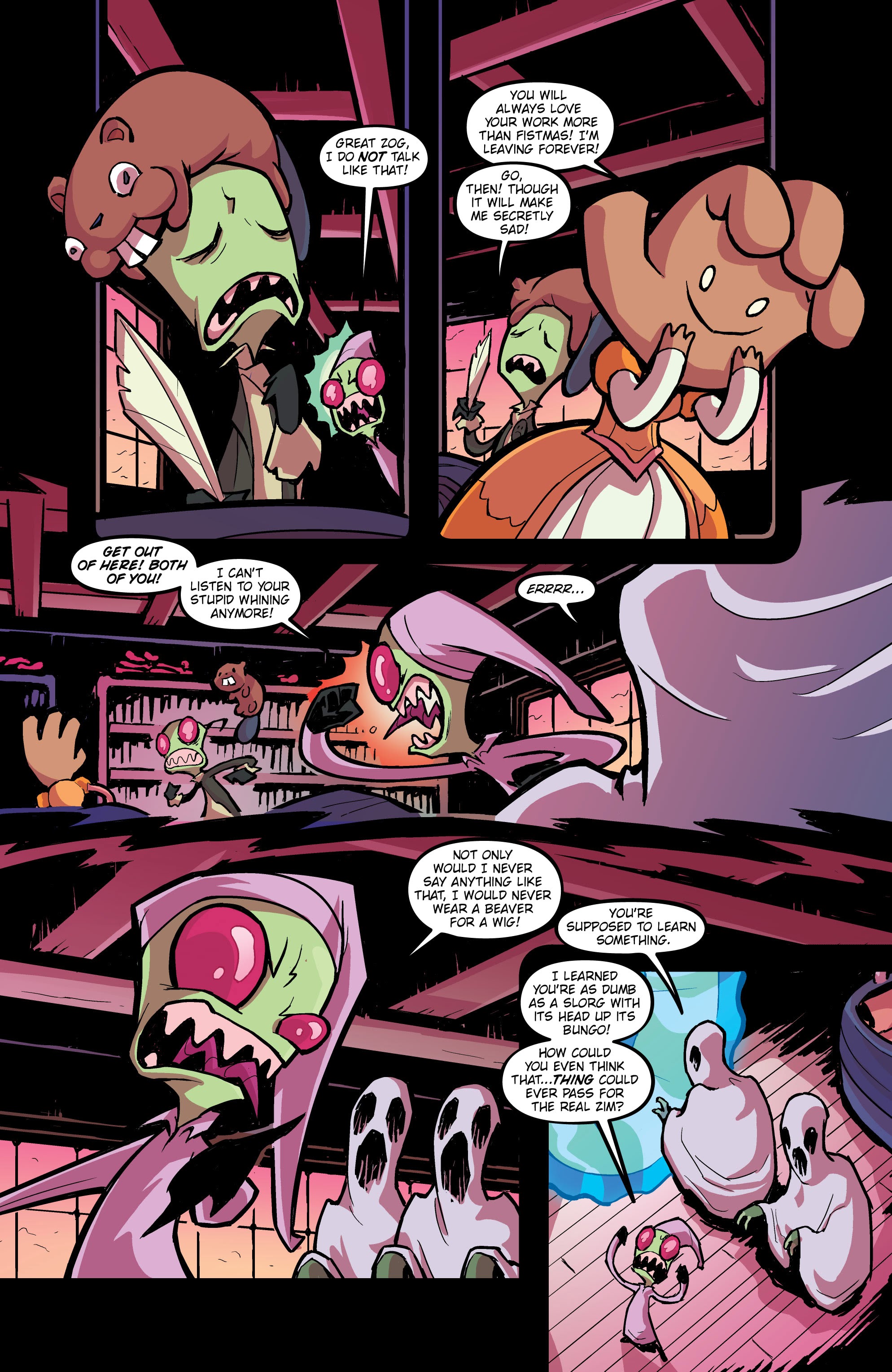 Read online Invader Zim Quarterly comic -  Issue #3 - 16
