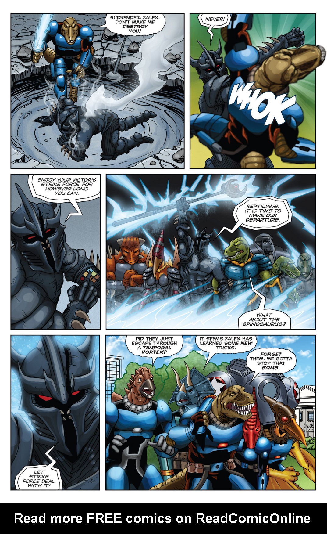 Read online Jurassic StrikeForce 5 comic -  Issue # _TPB - 134