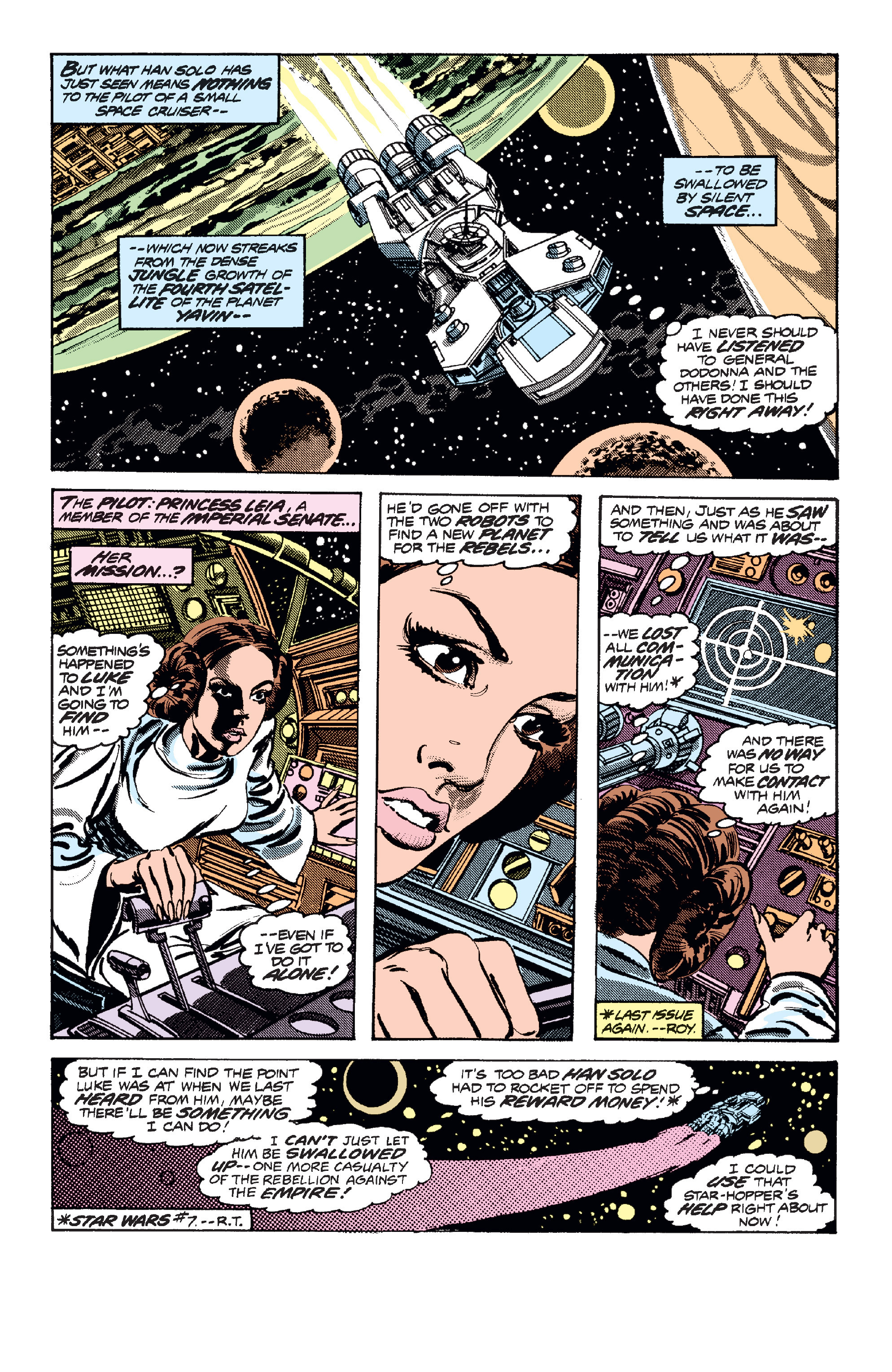 Read online Star Wars (1977) comic -  Issue #10 - 11
