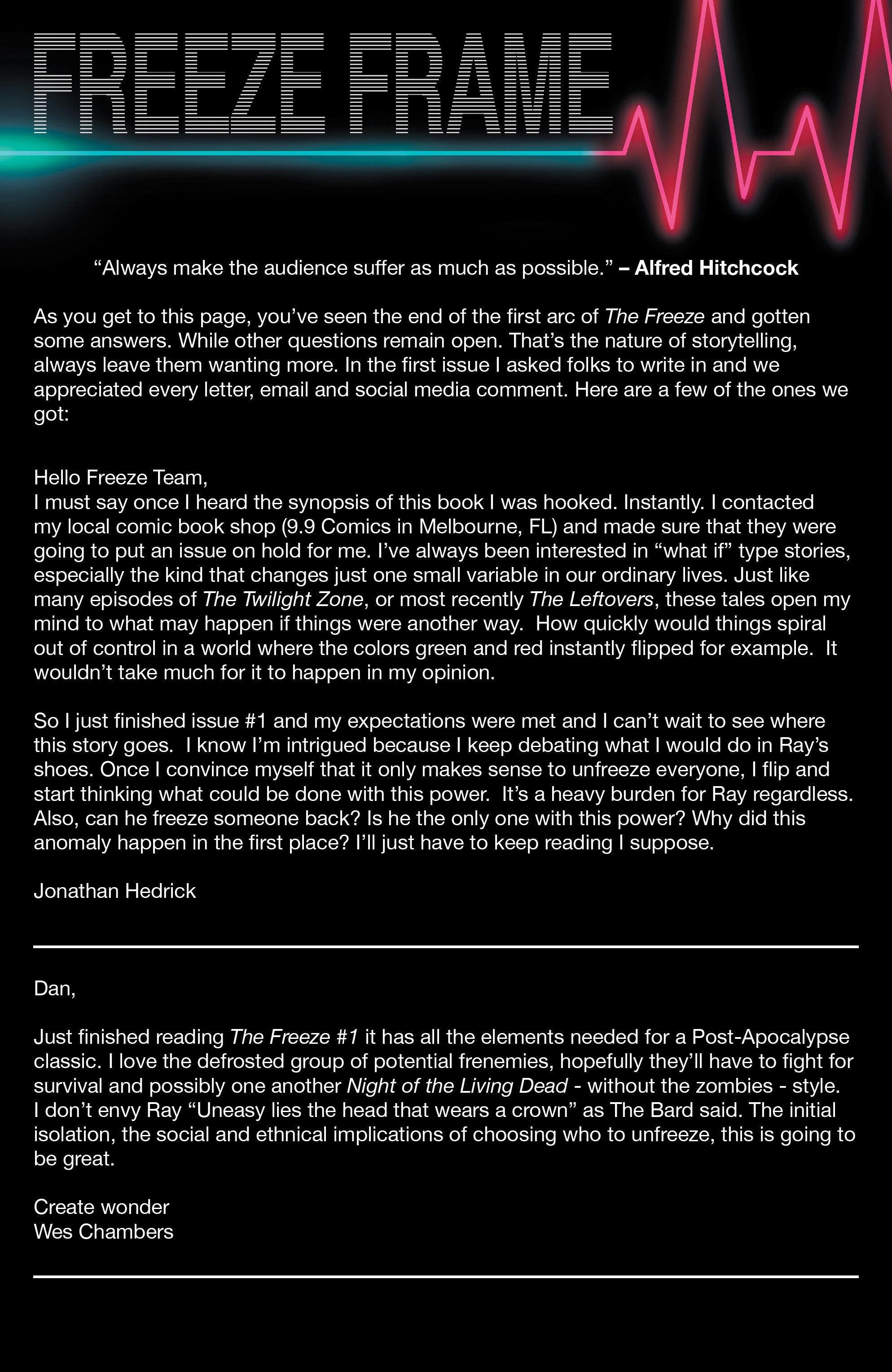 Read online The Freeze comic -  Issue #4 - 23