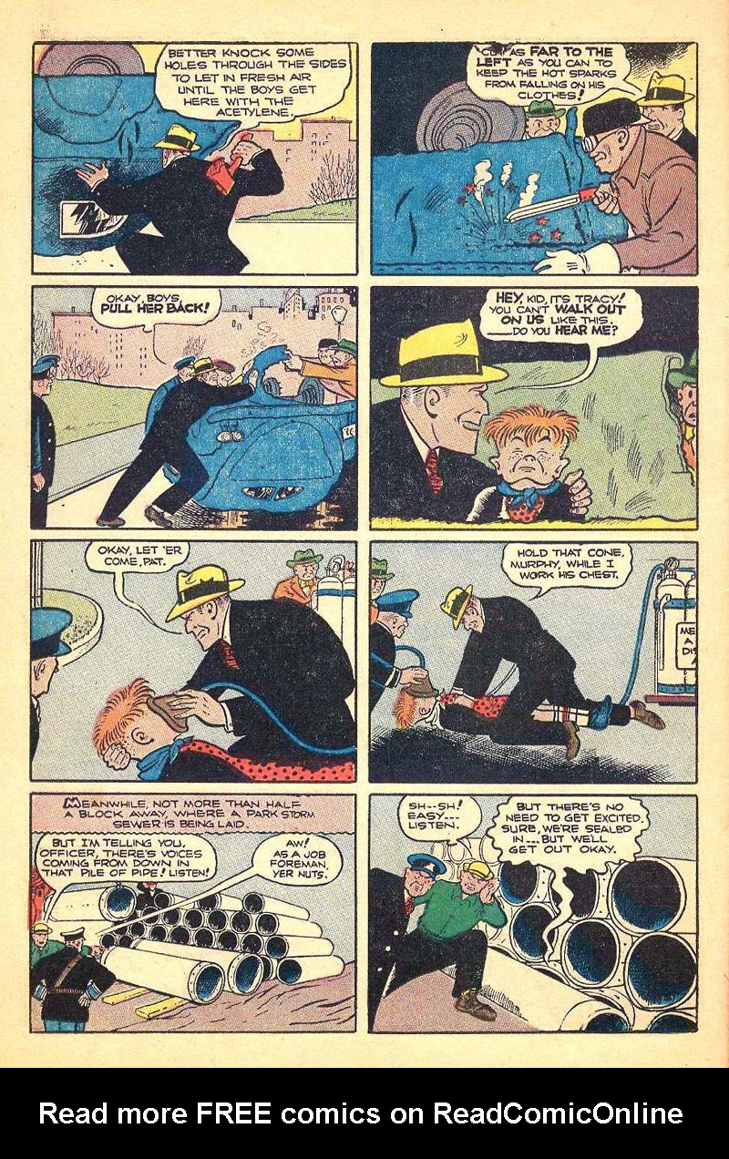 Read online Dick Tracy comic -  Issue #136 - 12