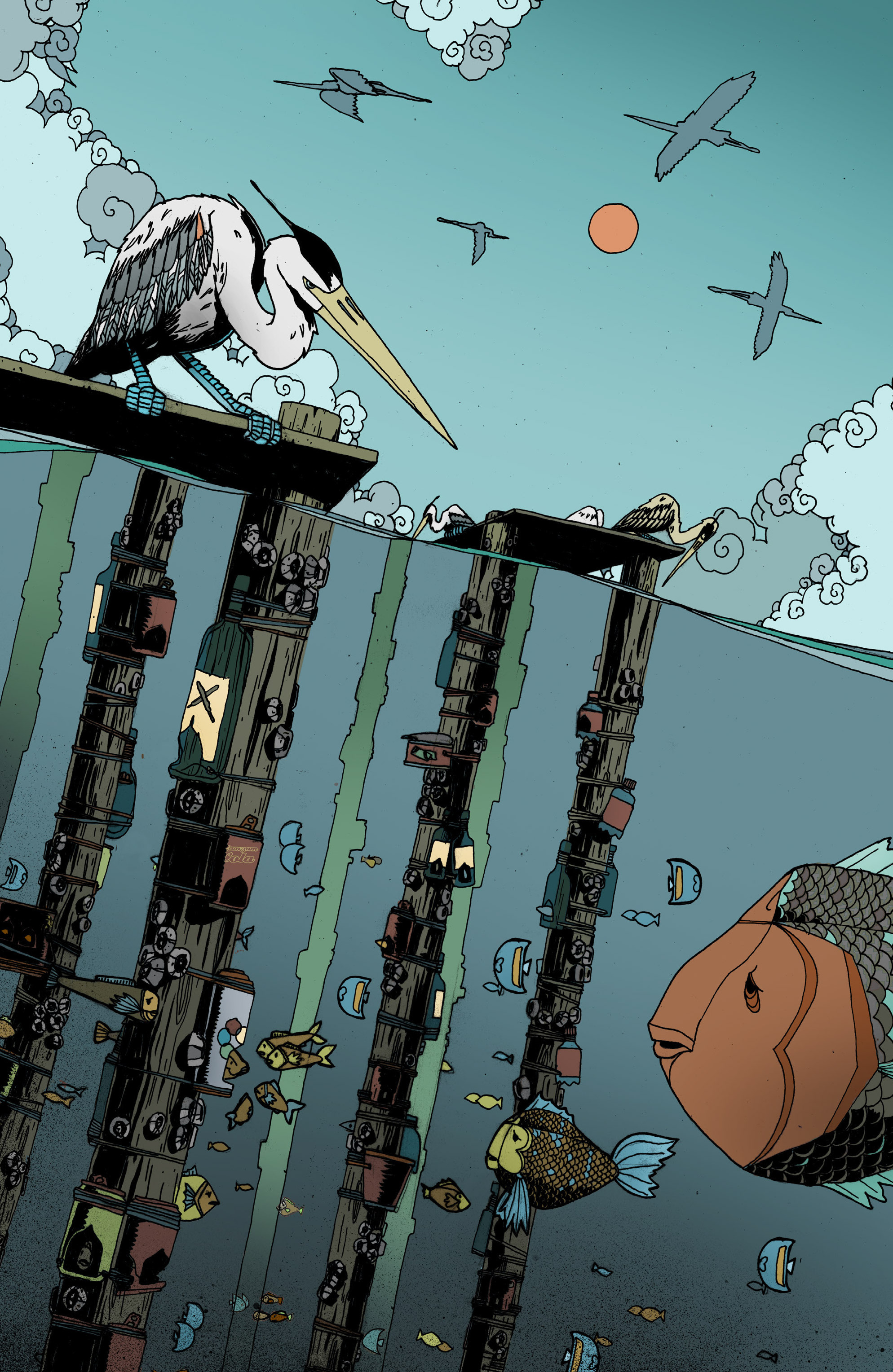 Read online The Little Red Fish comic -  Issue #2 - 6